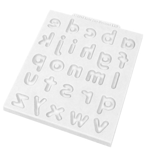 Silikonform Alphabet Kleinbuchstaben
