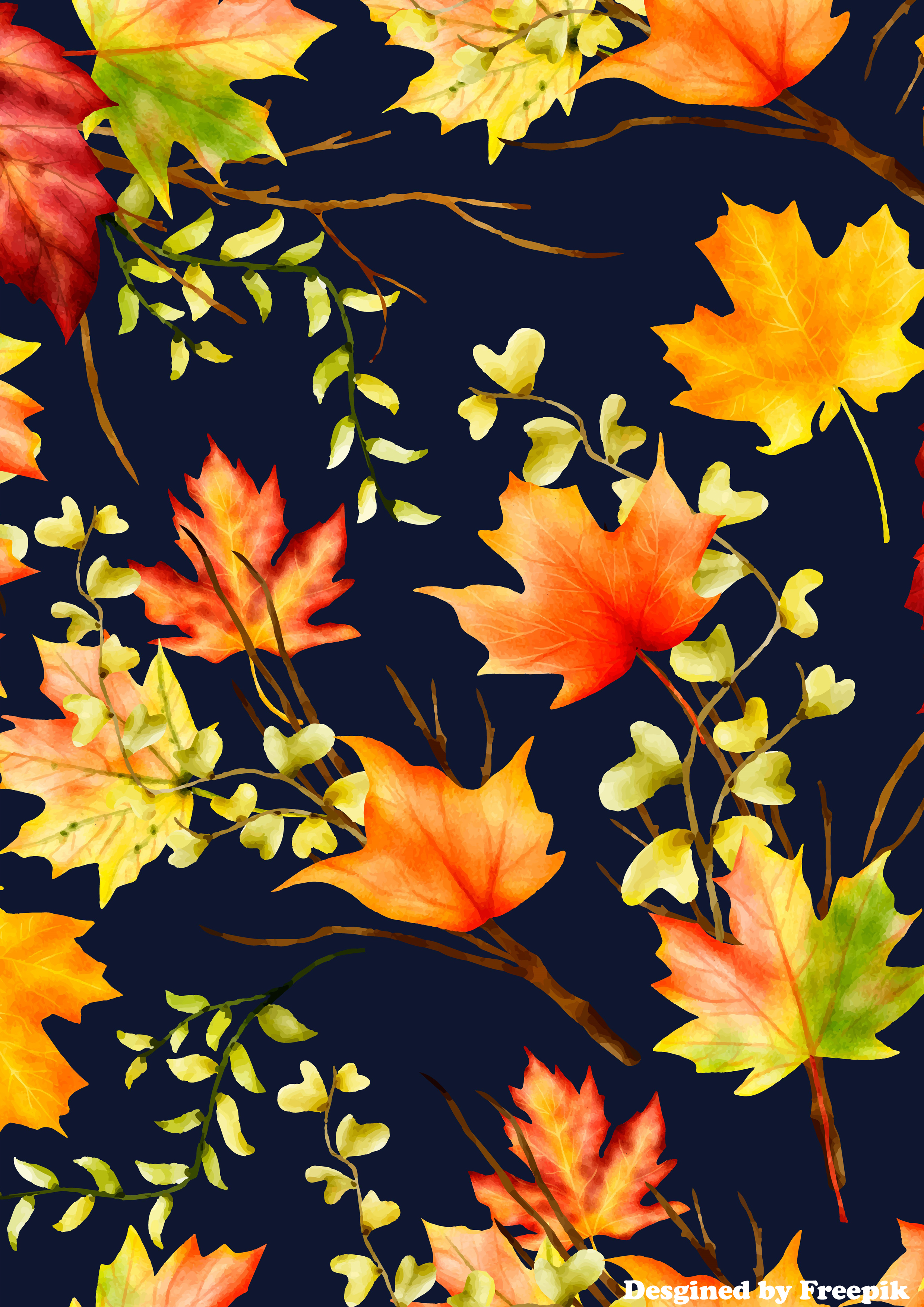 Deko Fondant Herbst