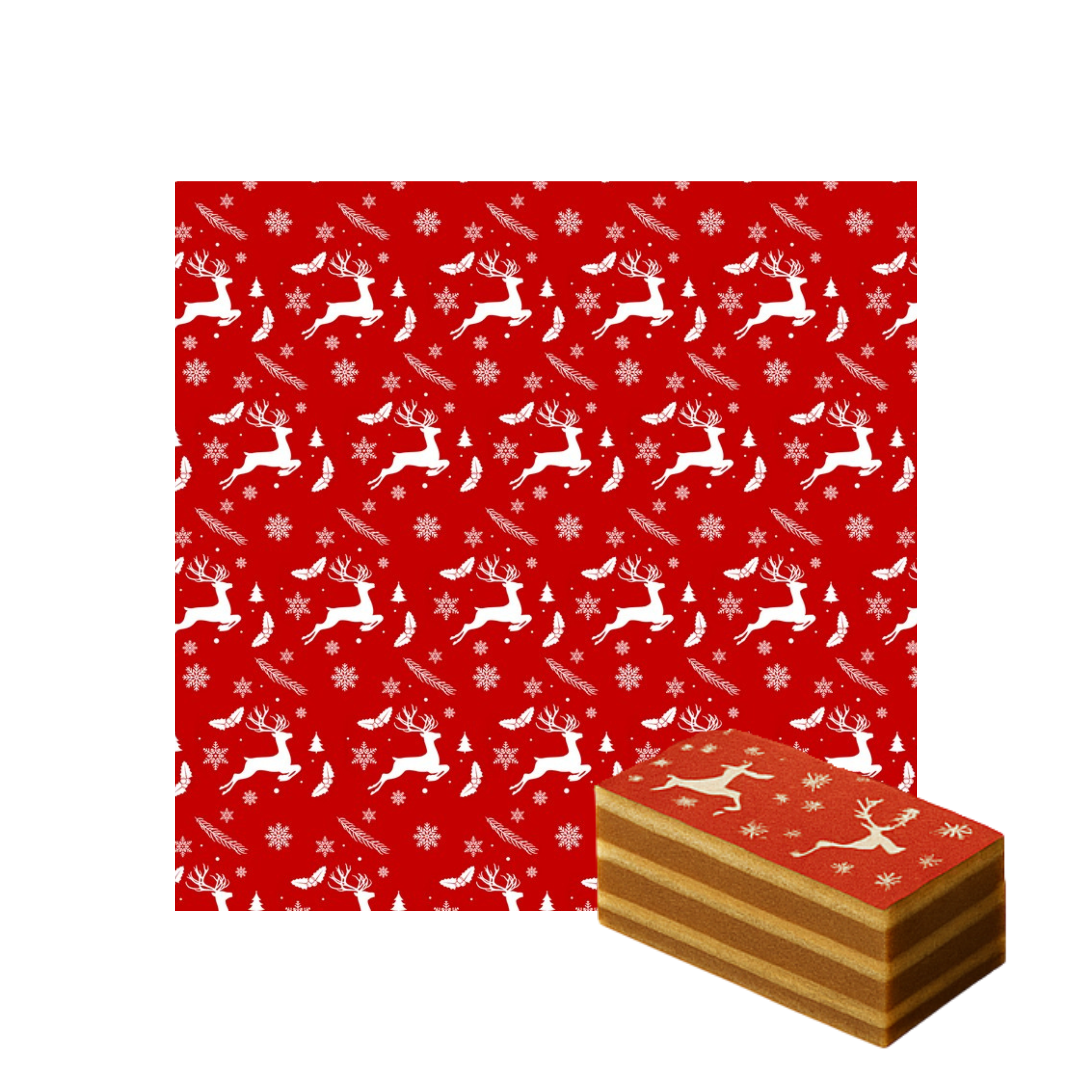 Oblatenschnitten Set/ Weihnachtsset / 4 teilig!