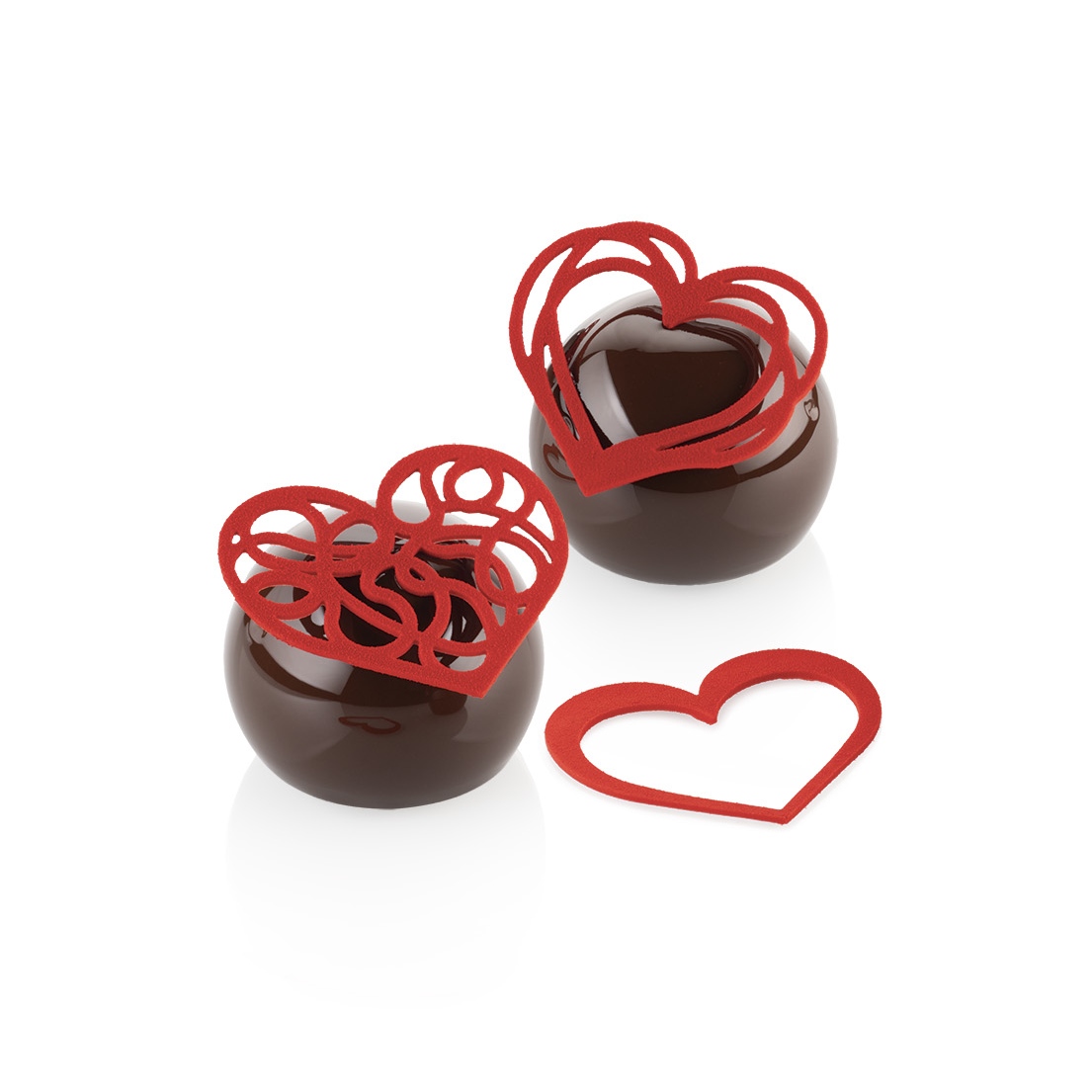 ❤️ ADORE – Silikon-Hippenmatte Herz