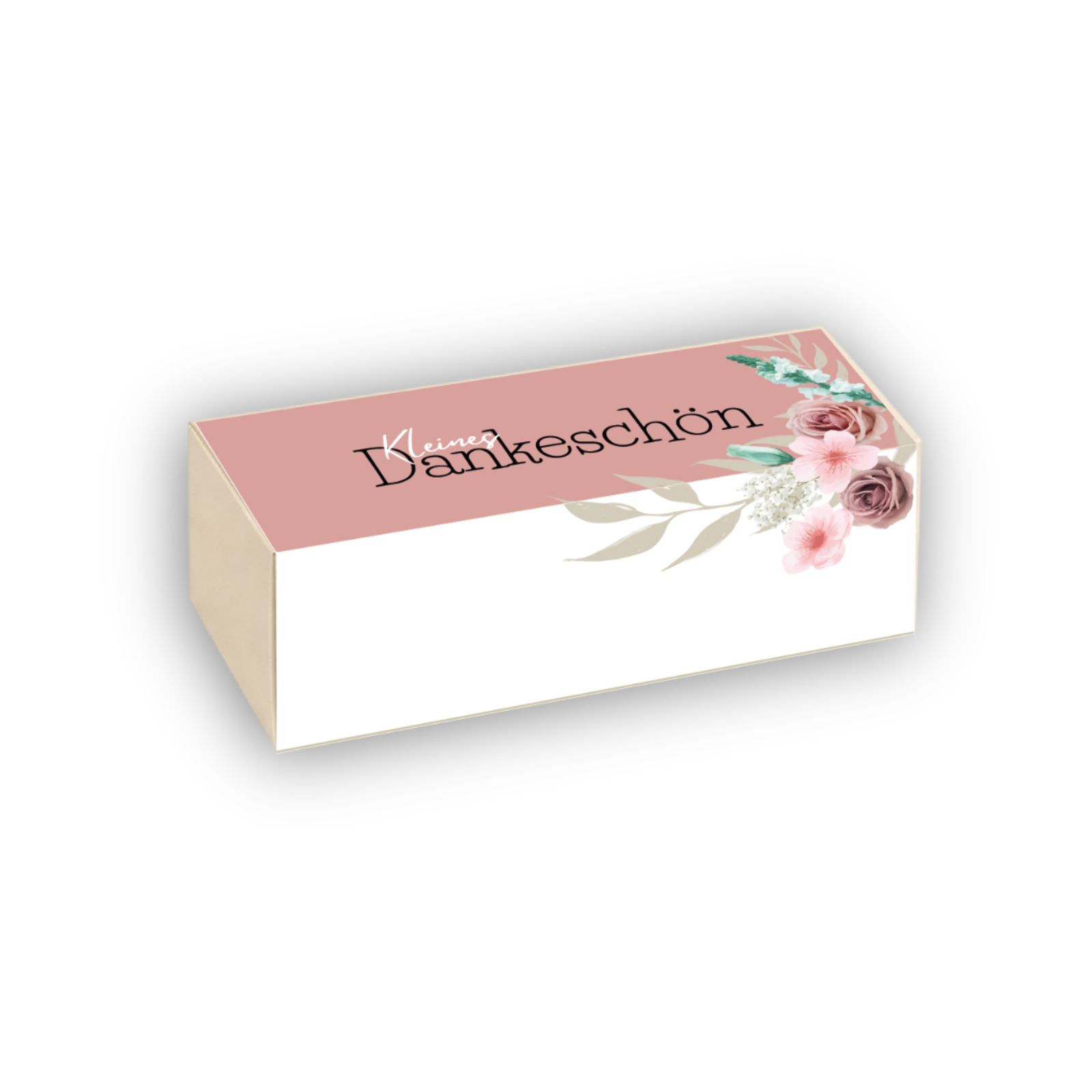 Pralinenverpackung „Kleines Dankeschön“ – liebevolle Geschenkverpackung für Pralinen - 3er Set
