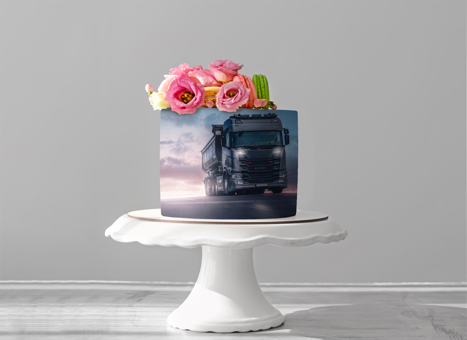 Deko Fondant  LKW