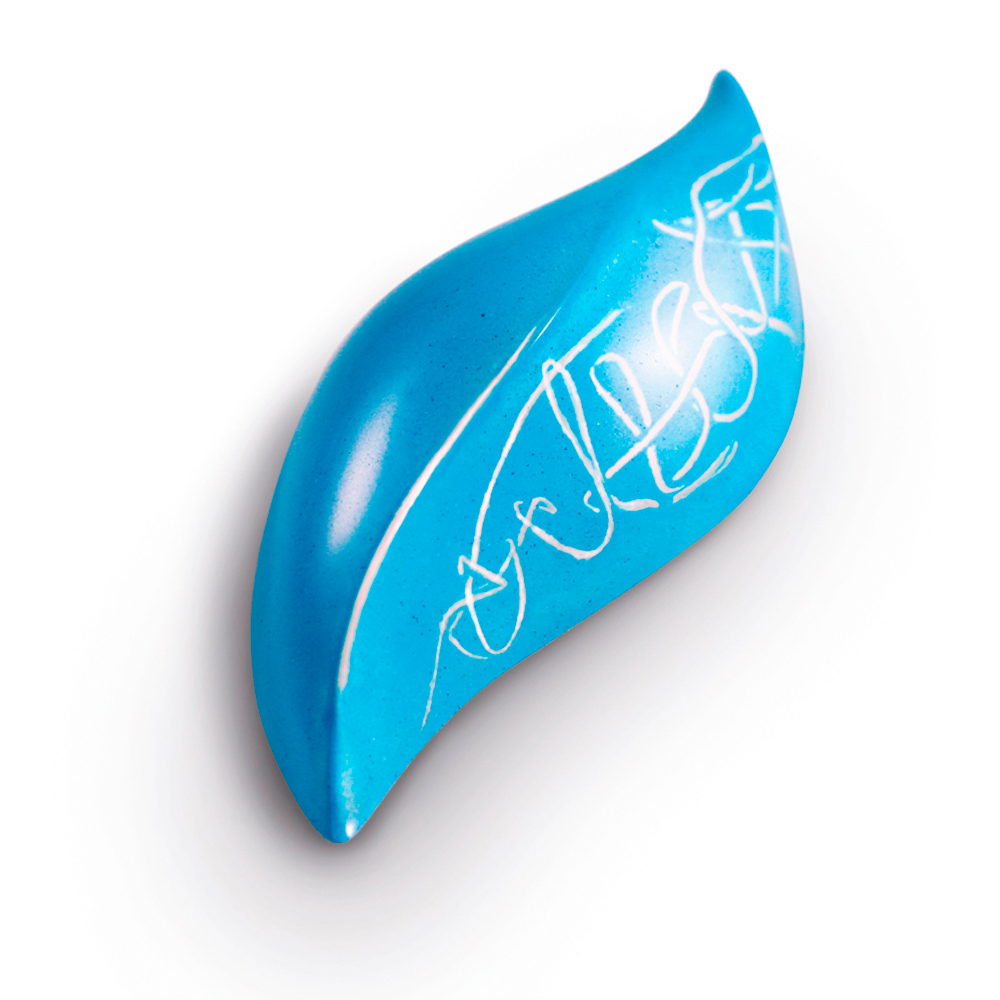 Martellato Wave 3 Pralinenform – Professionelle Polycarbonat Schokoladenform für moderne Wave-Pralinen