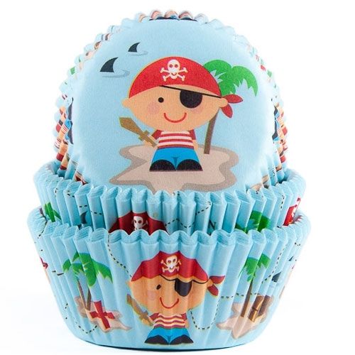 Cupcakeförmchen Pirat | Ø 5 cm