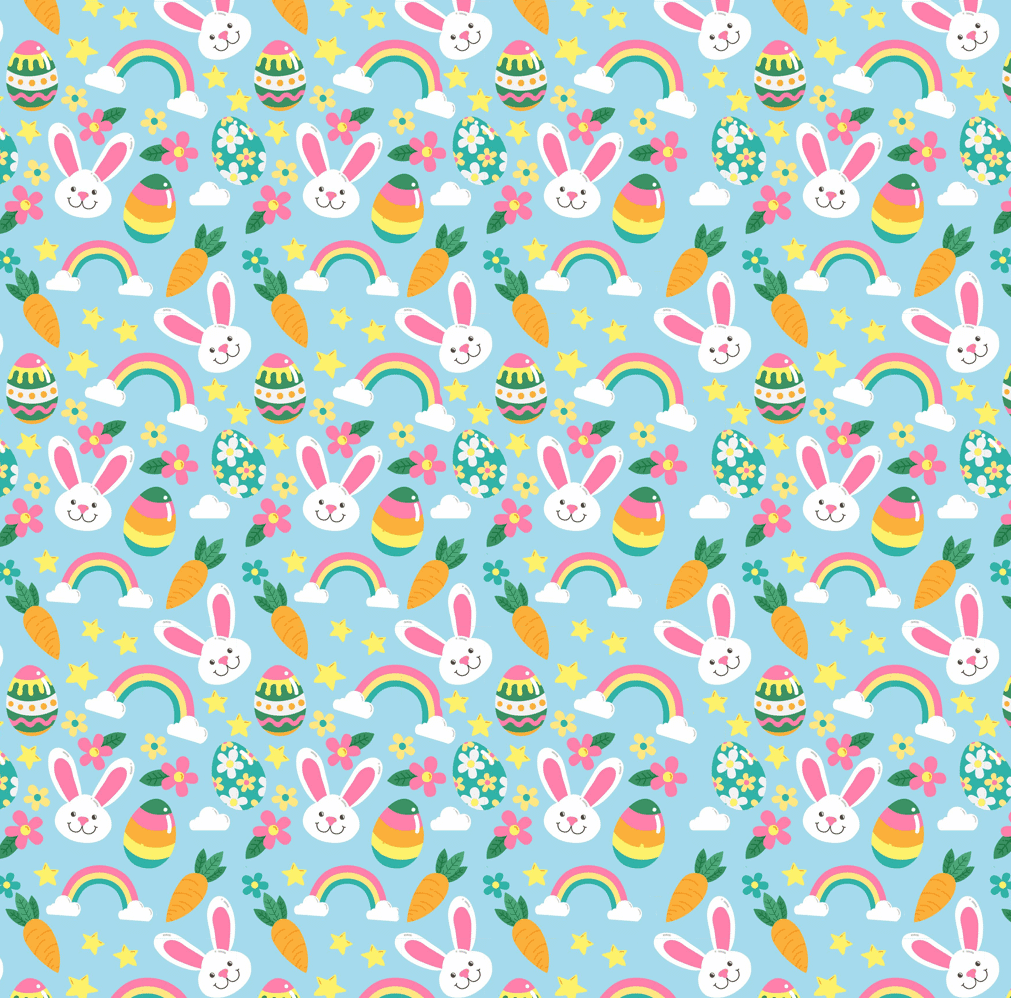 Schokoladen Transferfolie Abziehfolie Ostern Regenbogen
