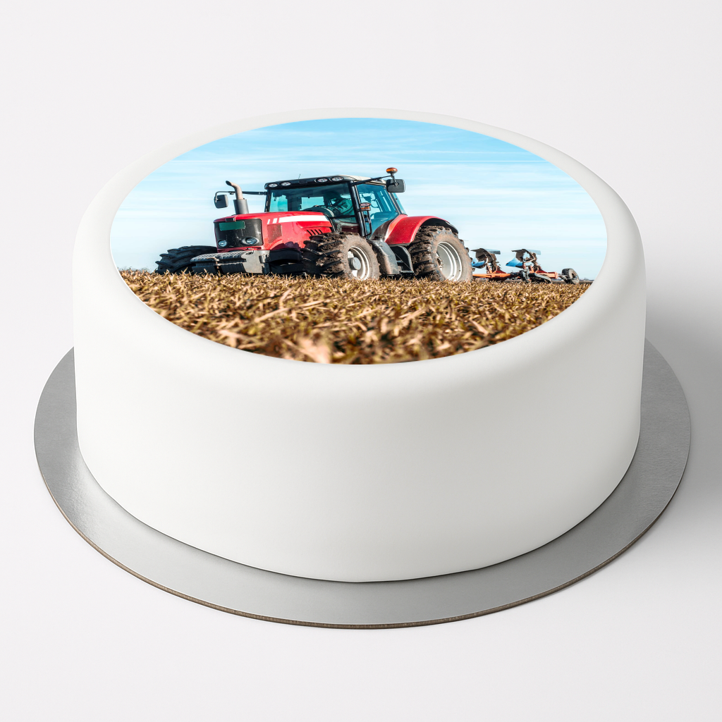 Tortenaufleger Traktor