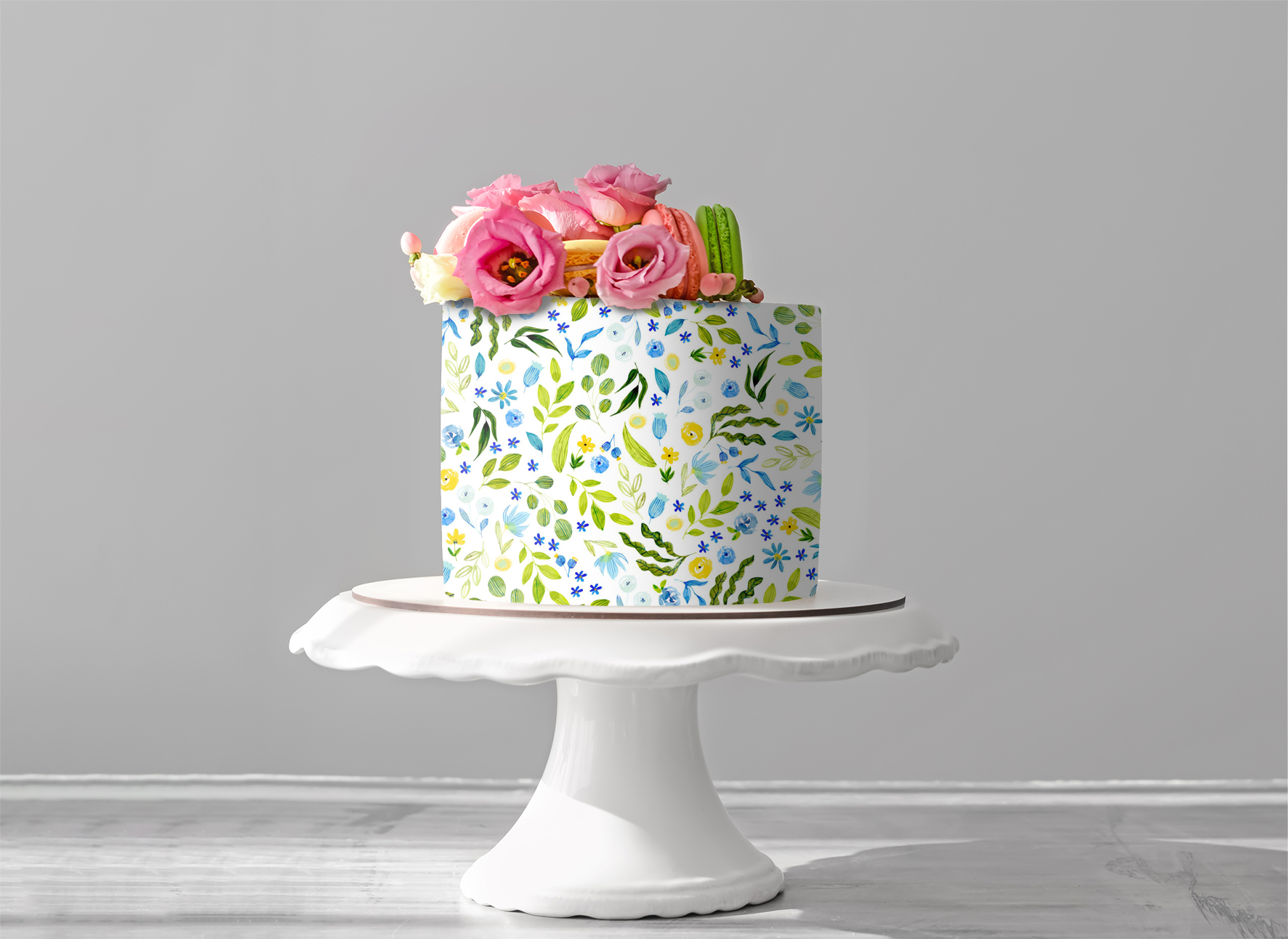Deko Fondant Blätter