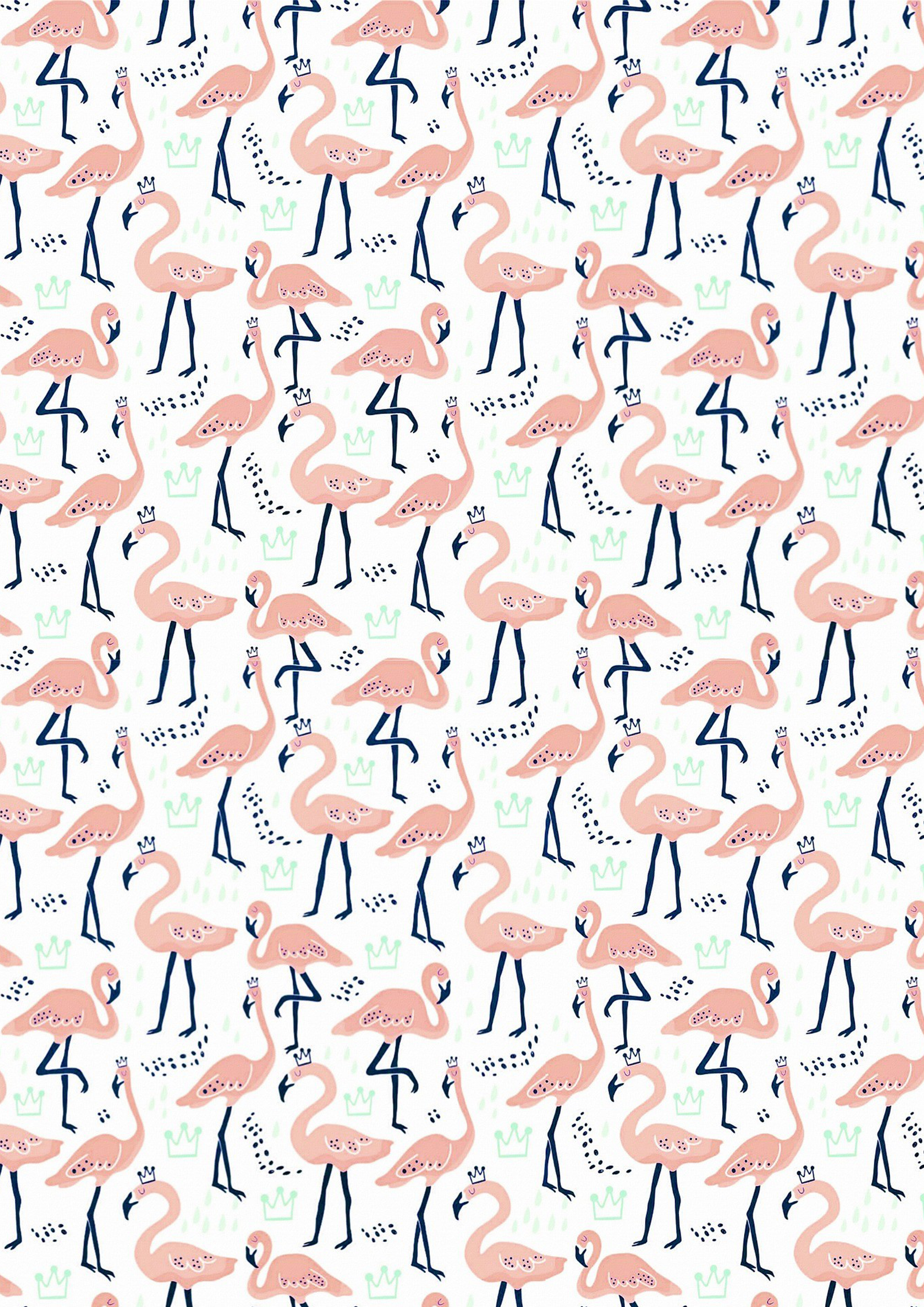 Deko Fondant Flamingo