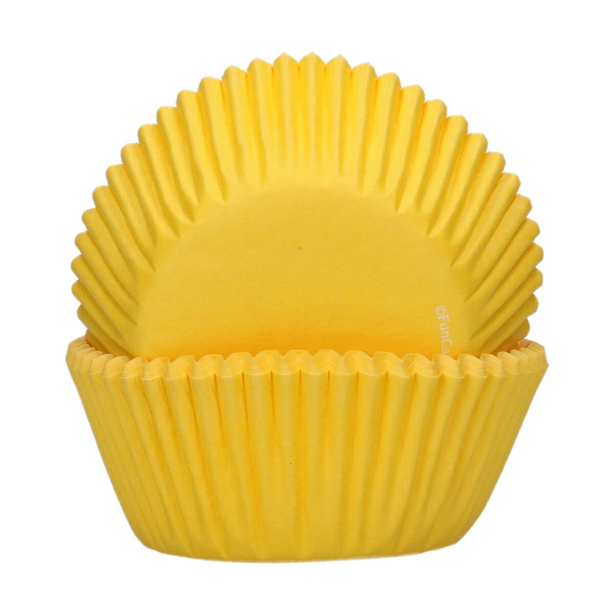 Muffinförmchen gelb