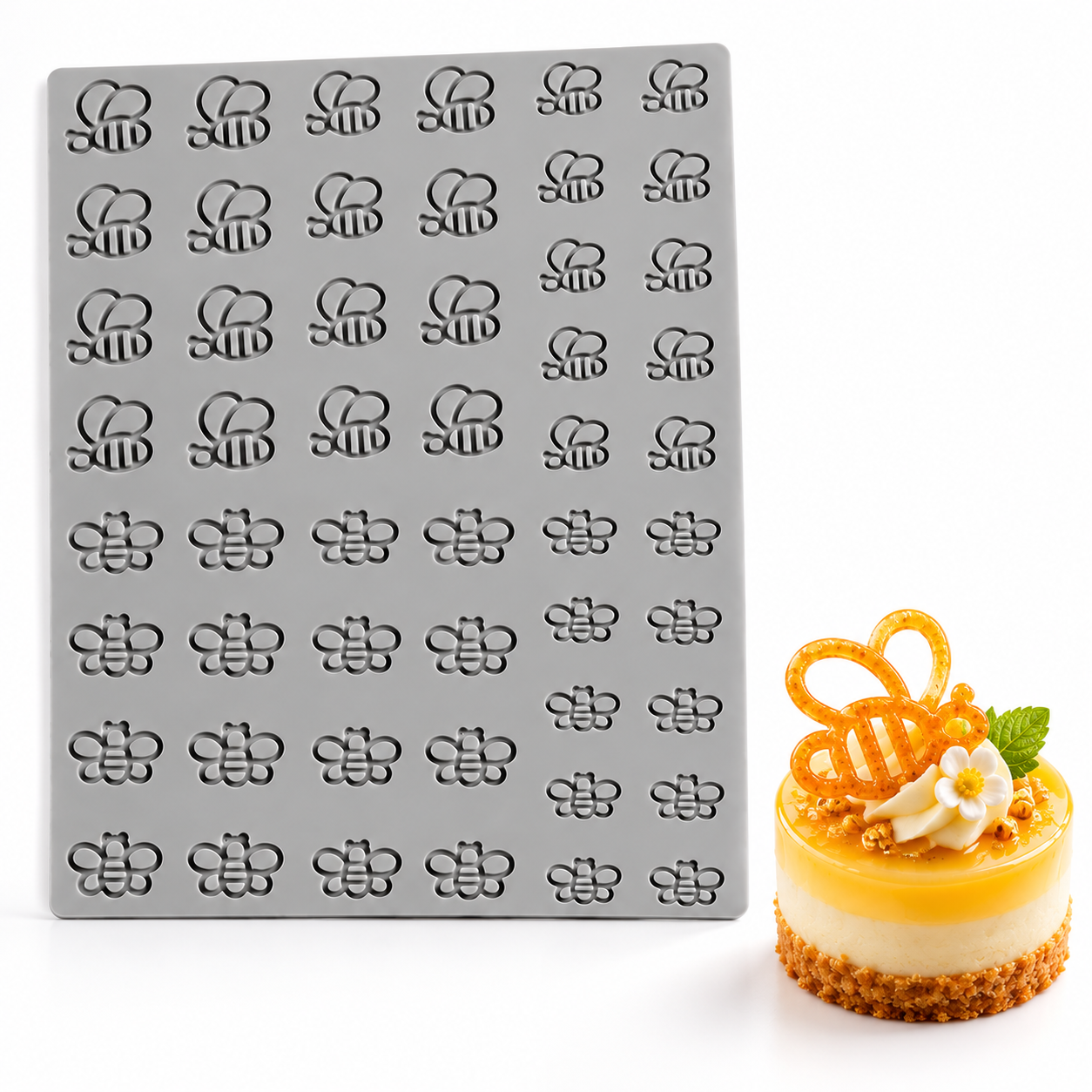 Silikonform Bienen