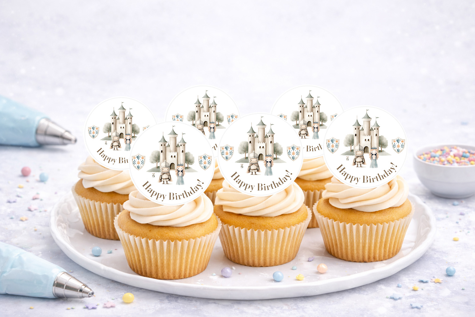 Muffinaufleger Ritter