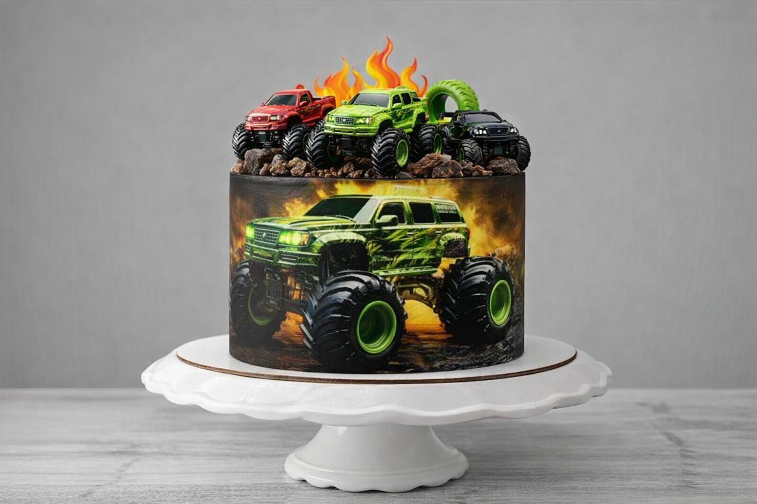 Deko Fondant Monstertruck 