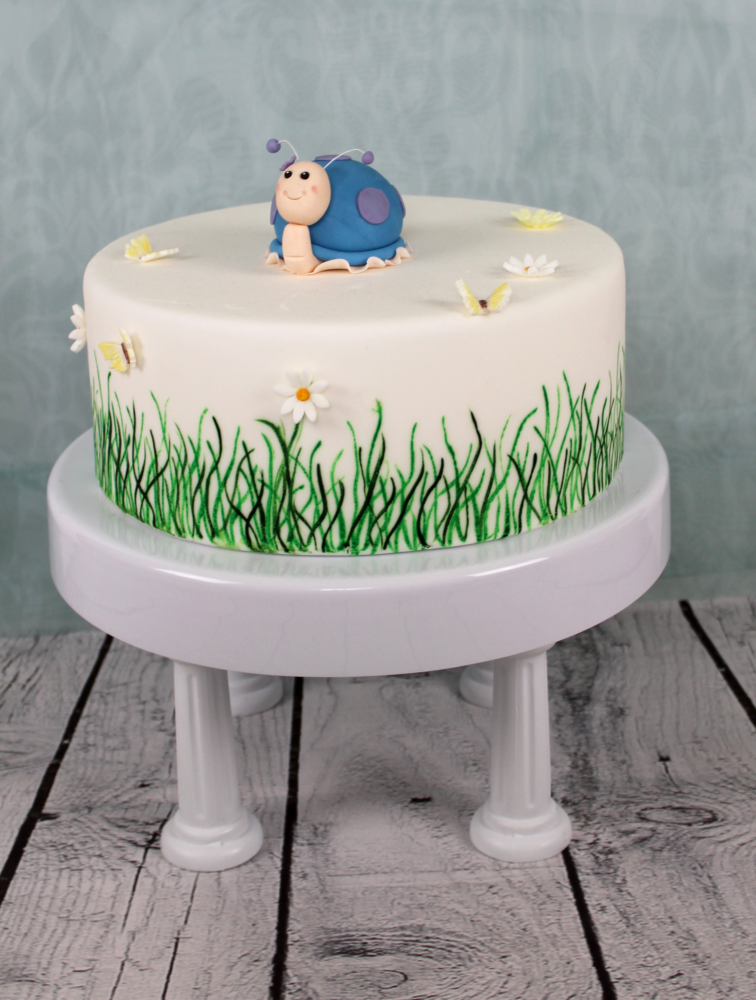 Schnecke handmodelliert