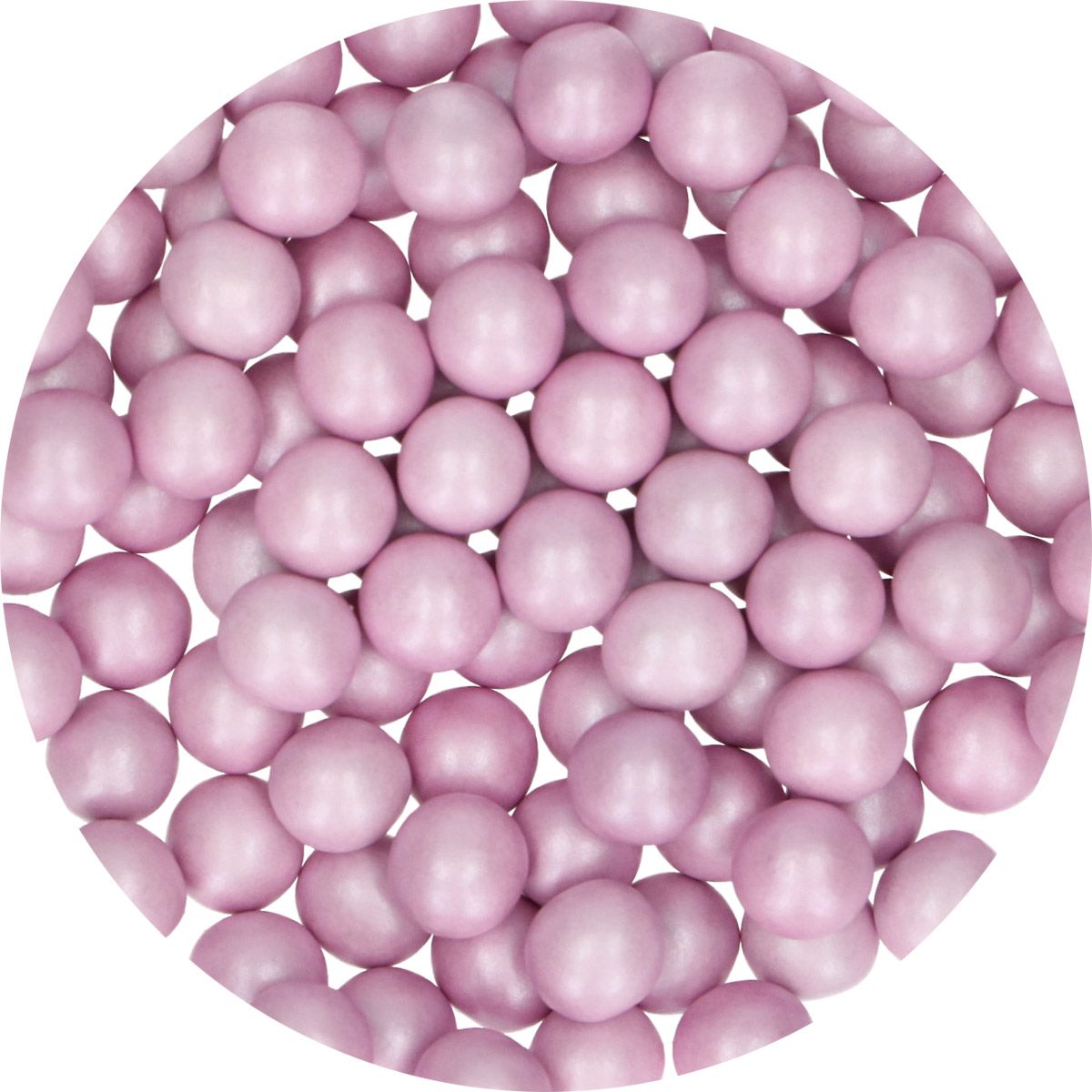 Schoko Perlen groß lila | 70 g