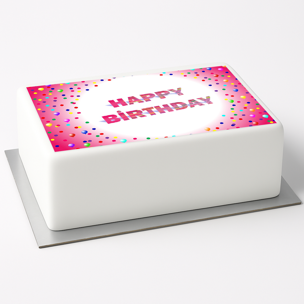 Tortenaufleger Geburtstag 