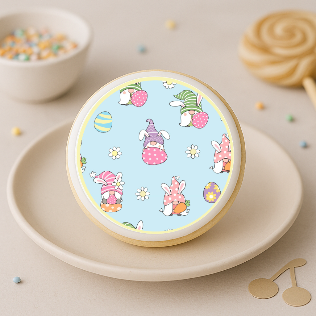 Keksaufleger Ostern Wichtel – 16 essbare Fondantaufleger