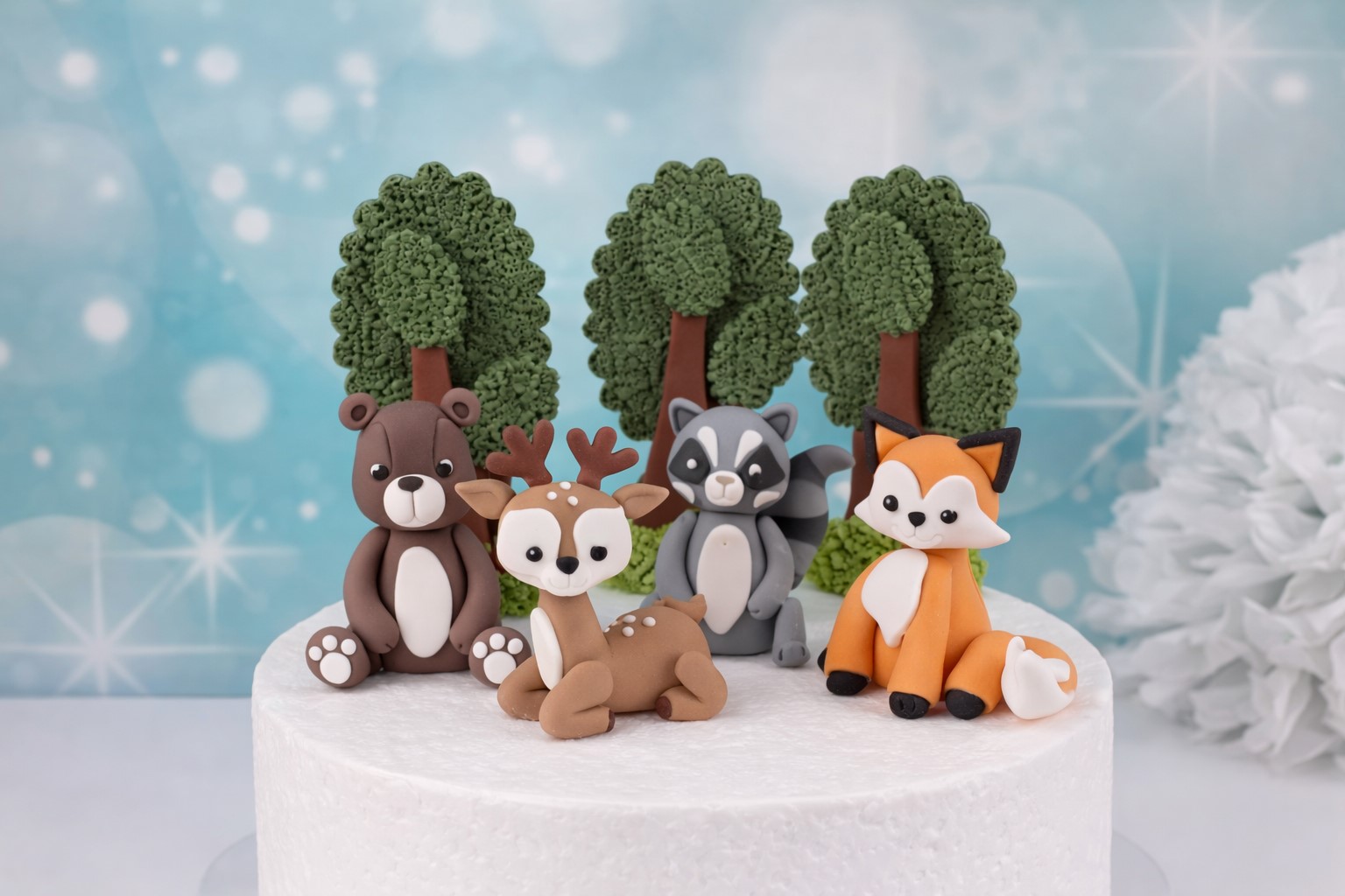Zuckerfigurenset Waldtiere