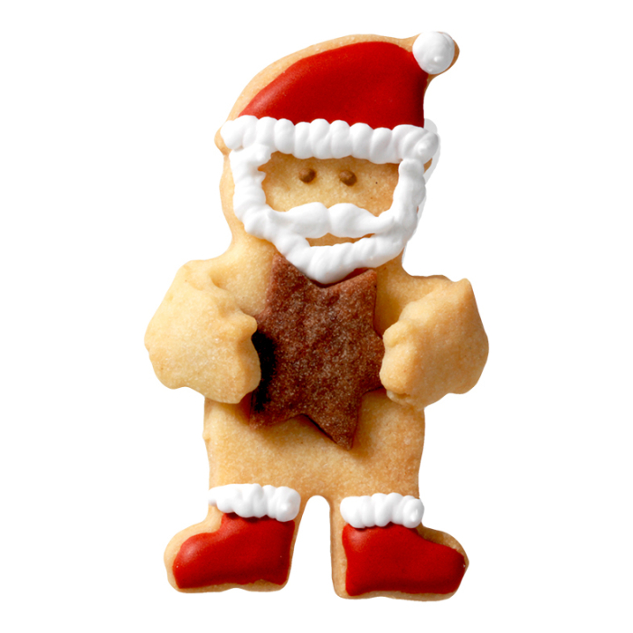 Knuddel-Keks | Weihnachtsmann | 8,5 cm