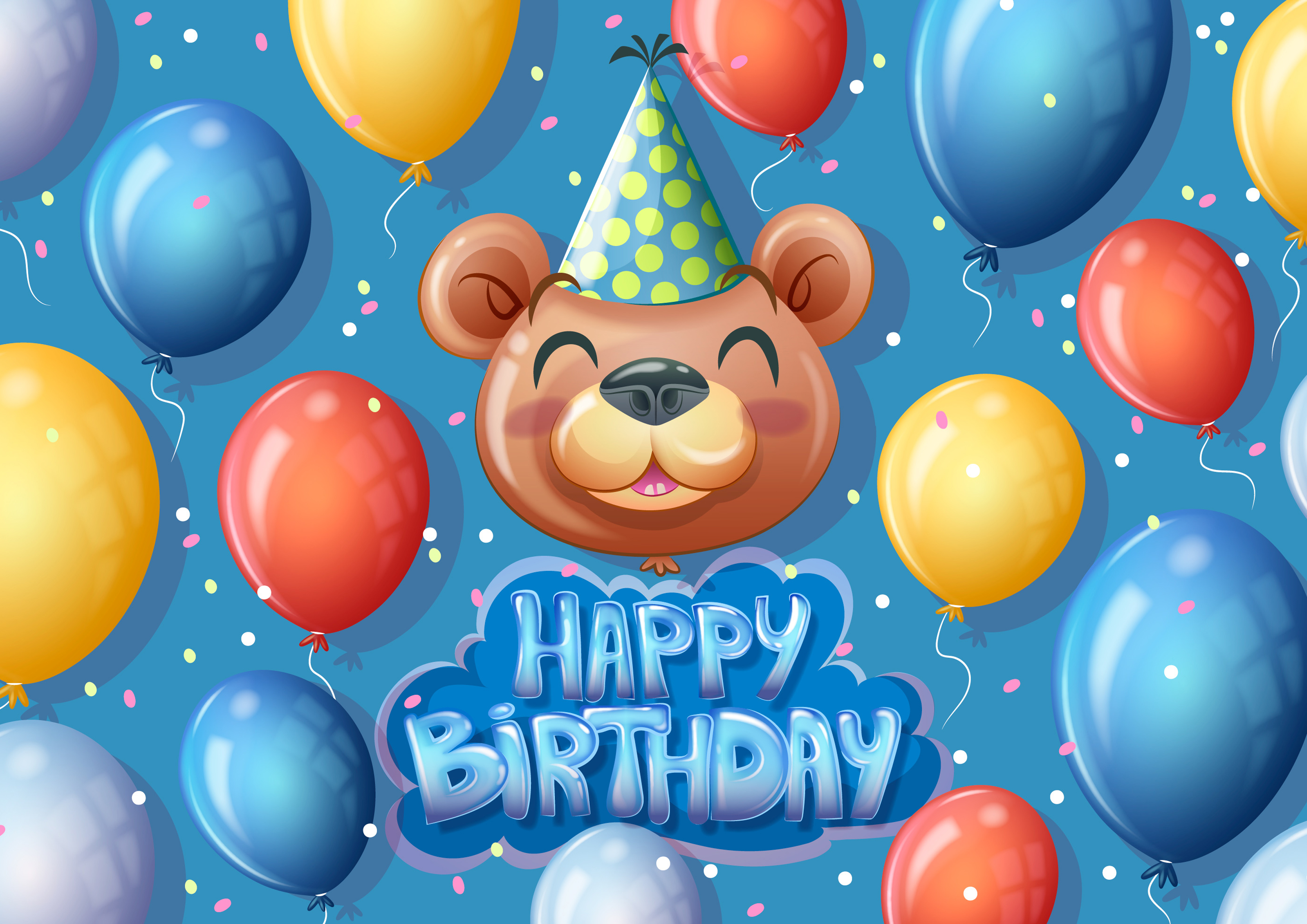 Deko Fondant  Geburtstag
