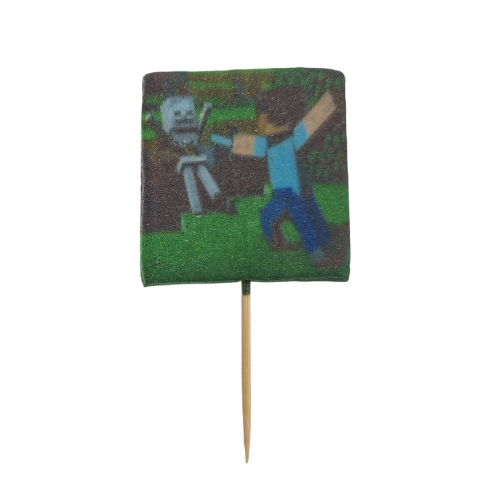 Zuckerdekoration Minecraft – Set 2D Tortendeko 