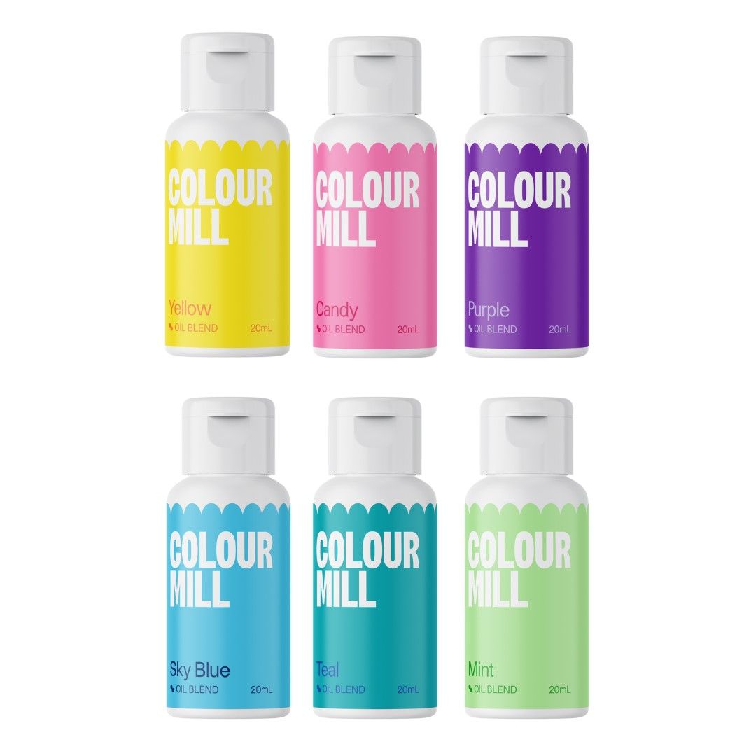 Colour Mill Oil Blend „Pool Party“ Set – 6×20 ml