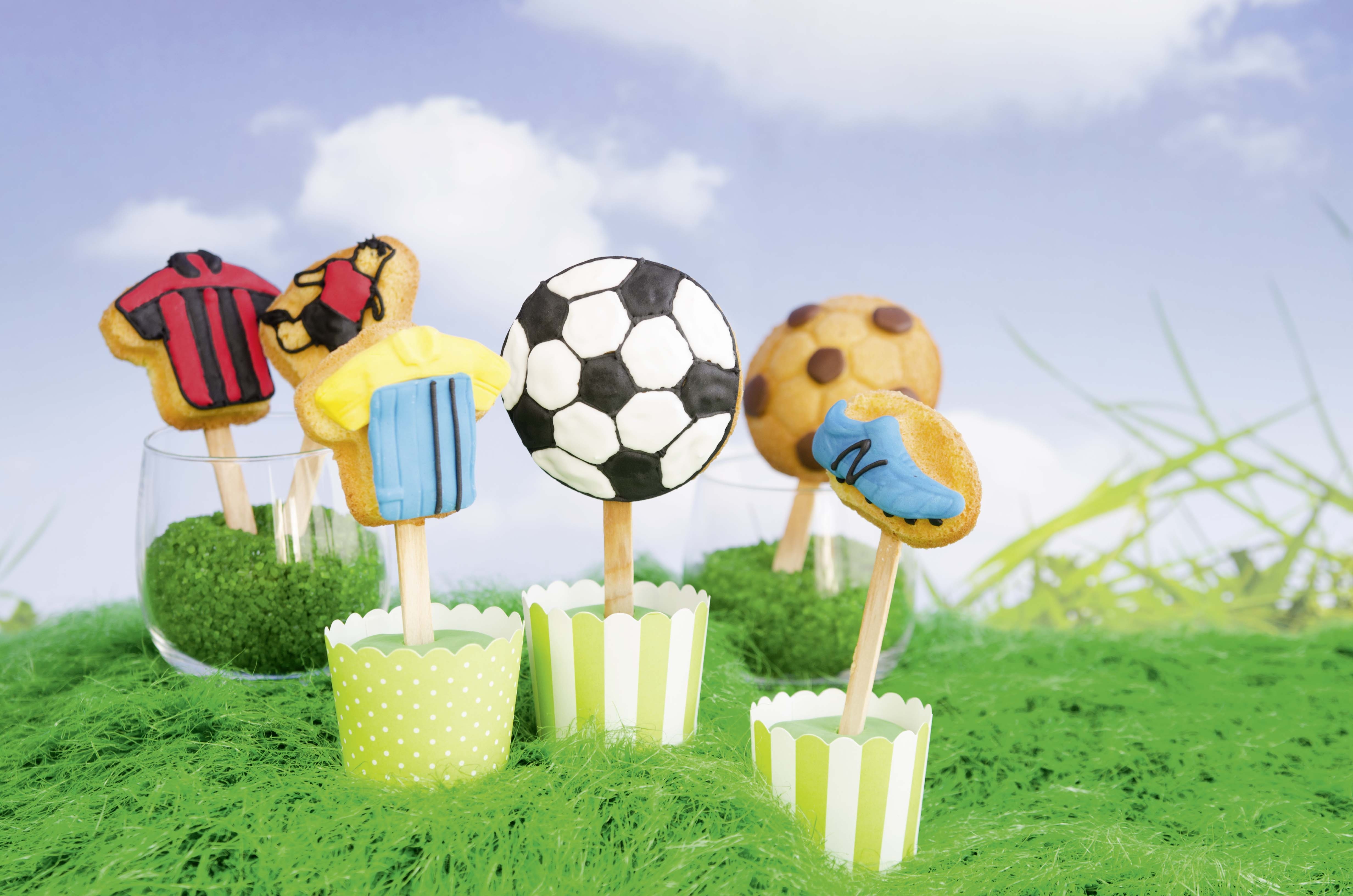 Backblech LollyCake - Fußball