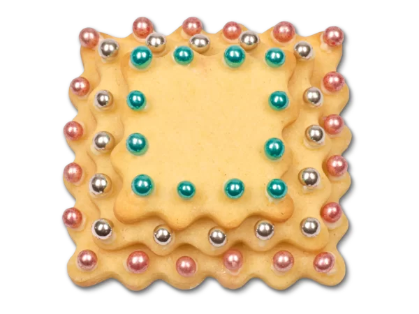 Quadrat – gewellt – Set, 3-teilig