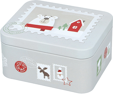 Gebäckdosen-Set „Dear Santa“