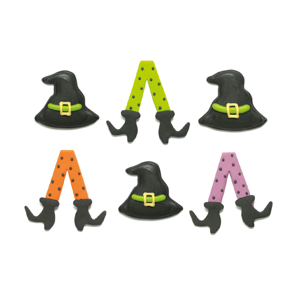 Zuckerdekoration Halloween Hexen
