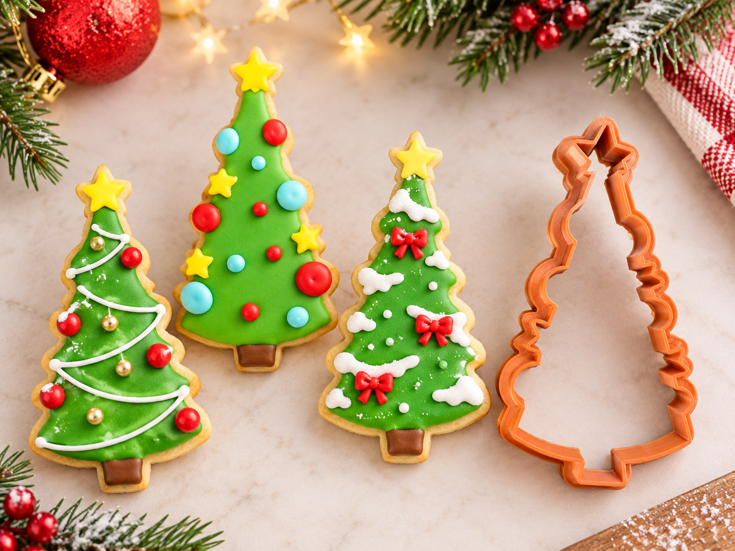 Ausstecher Tannenbaum 10,5 cm – Keksausstecher Weihnachten