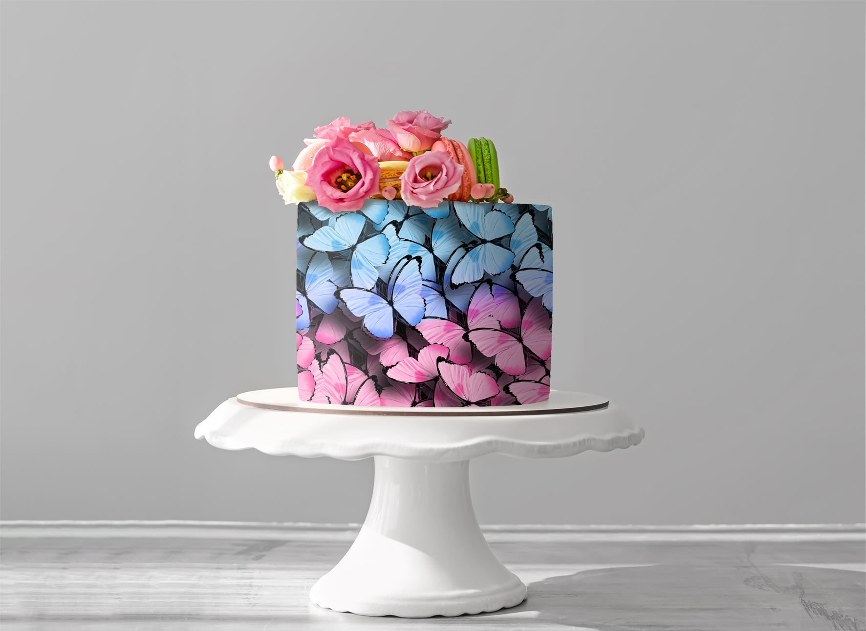 Deko Fondant  Schmetterlinge