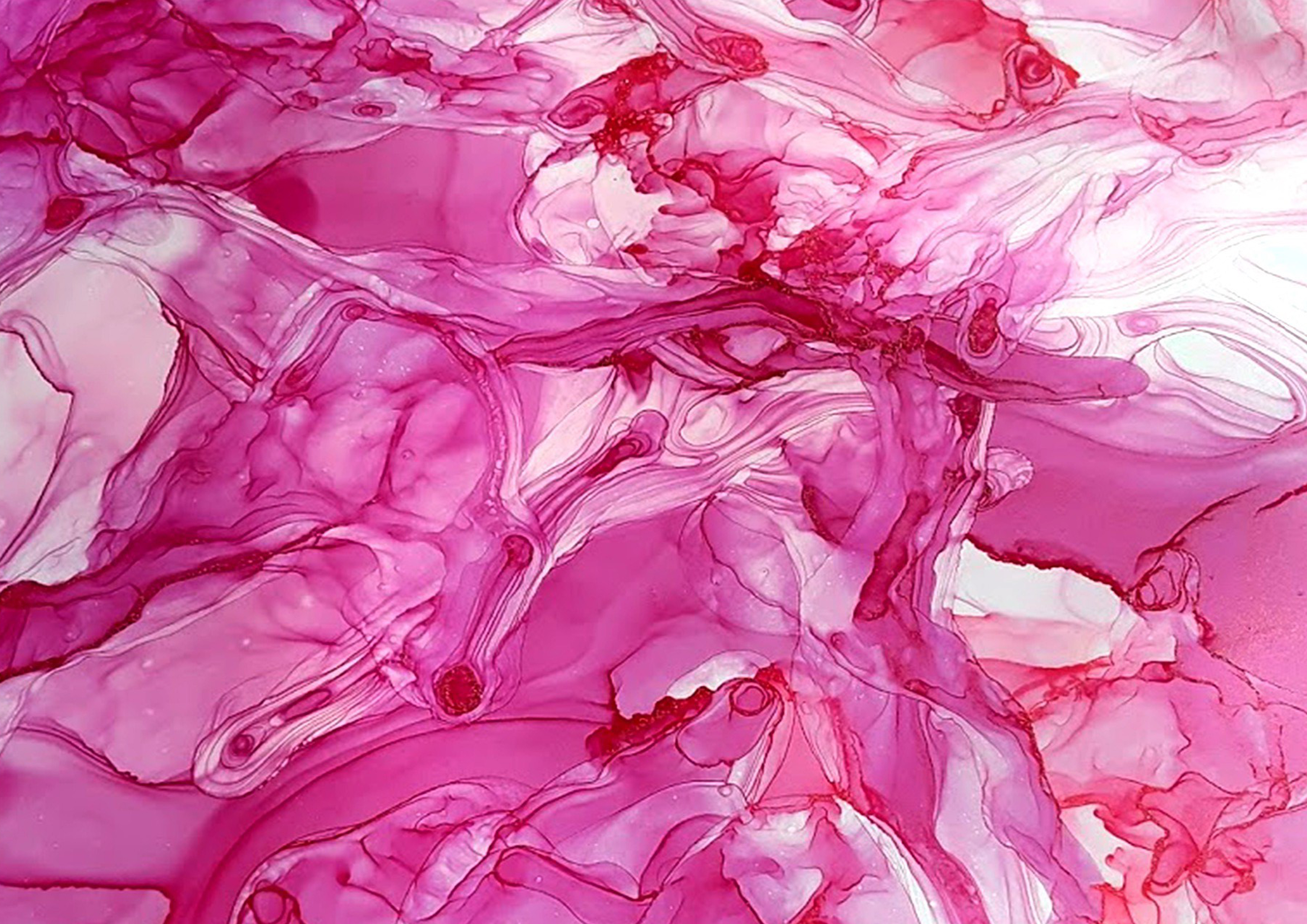 Wafer Paper / Oblatenpapier  Muster rosa