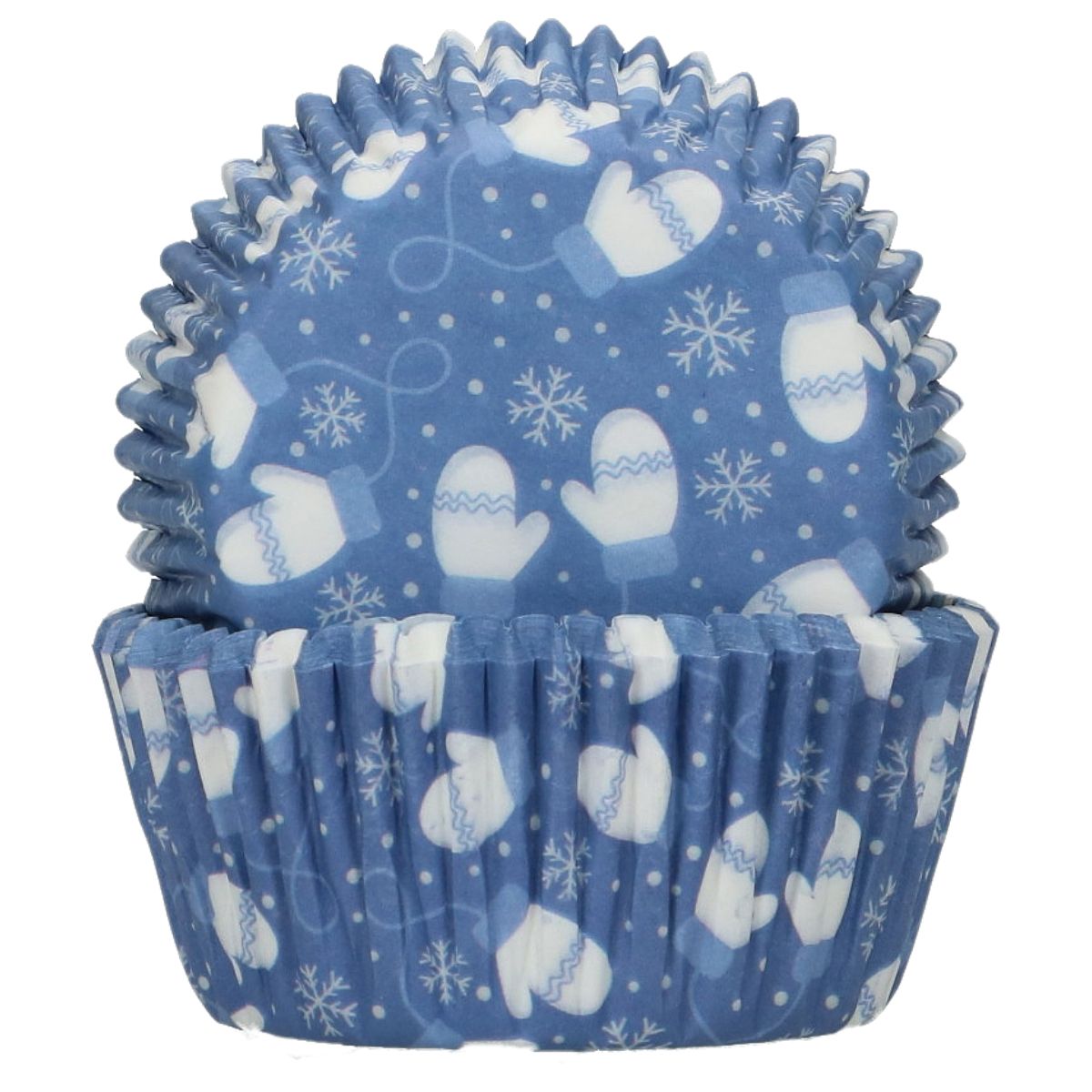 Muffinförmchen „Cozy Winter“ – 48 Stück