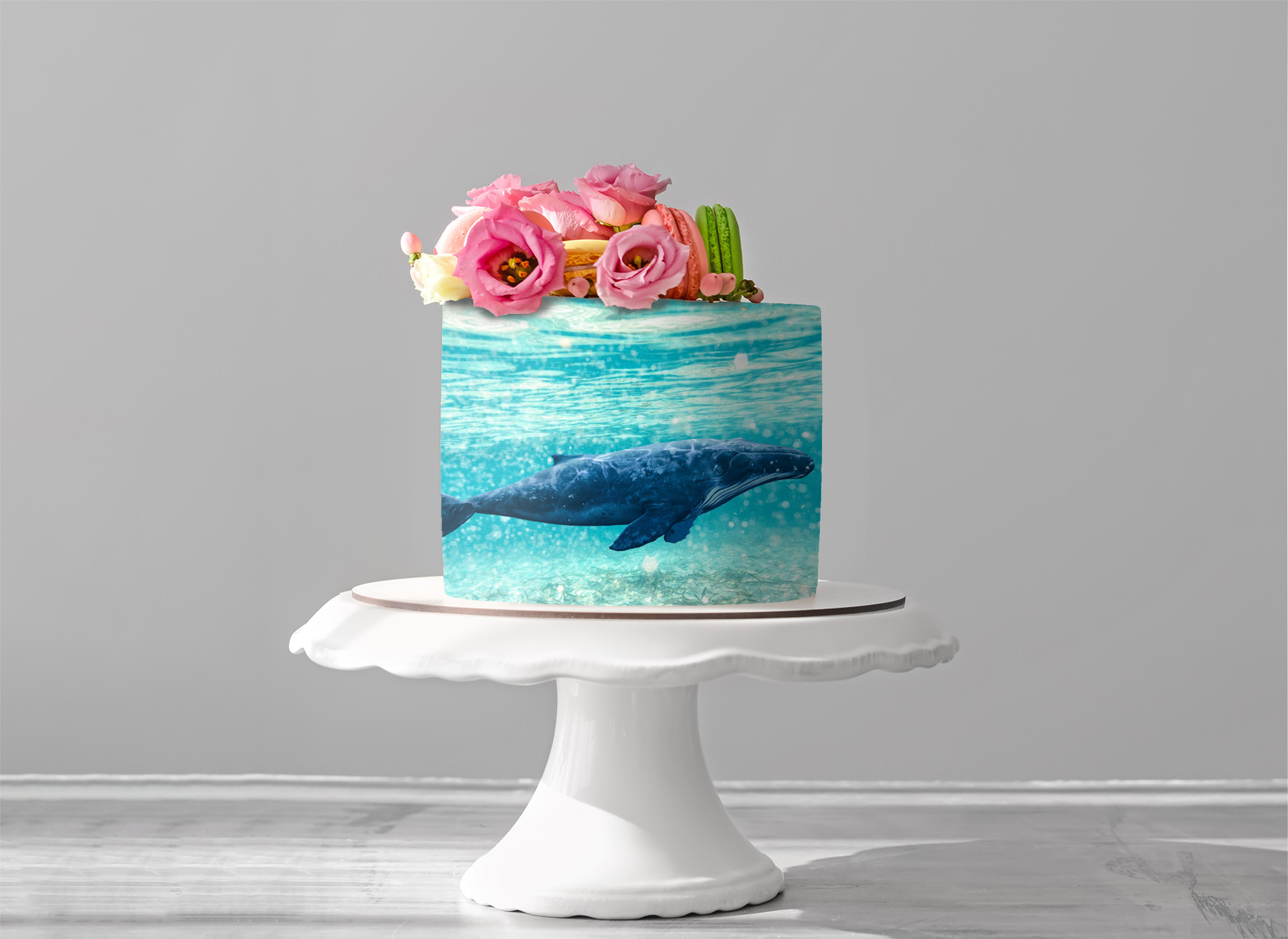 Deko Fondant Wal