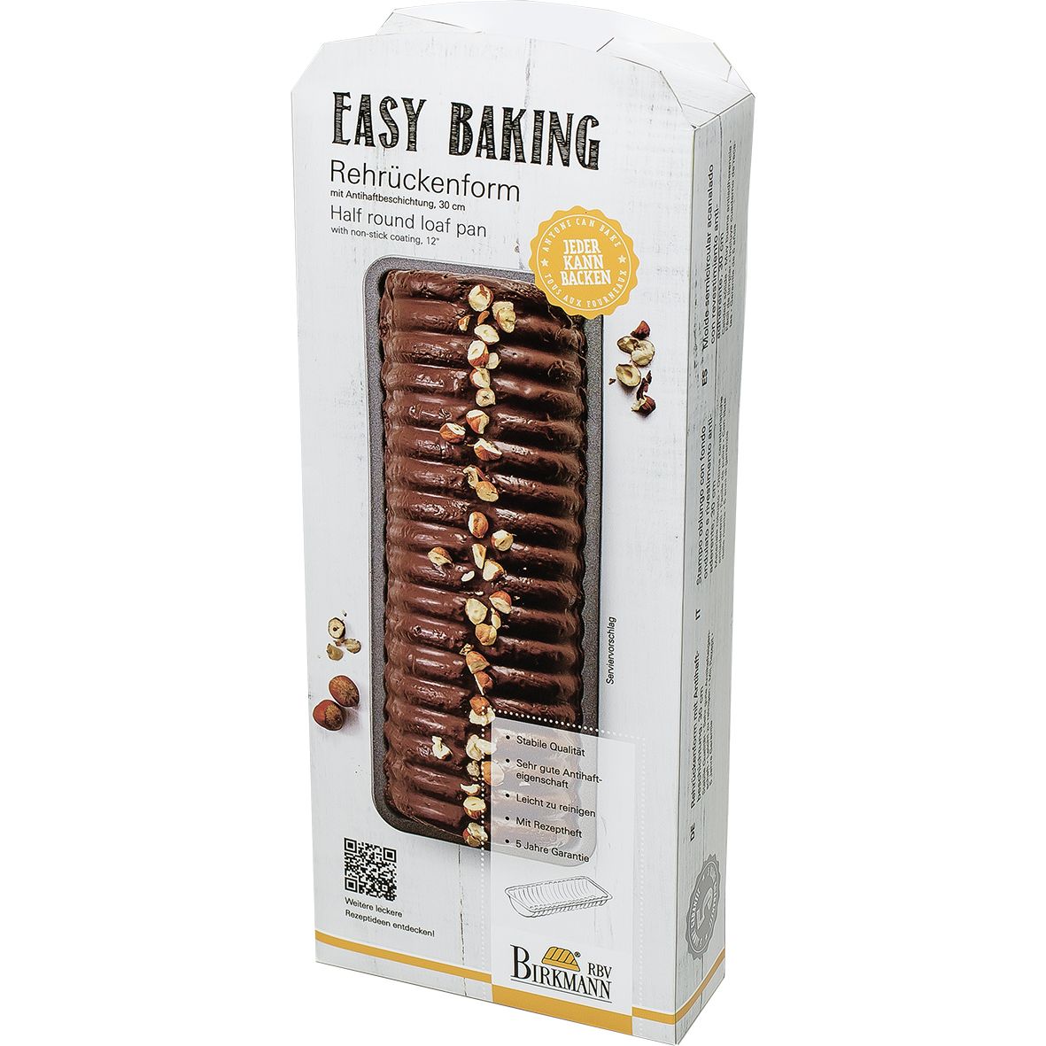 Rehrückenform, 30 cm | Easy Baking