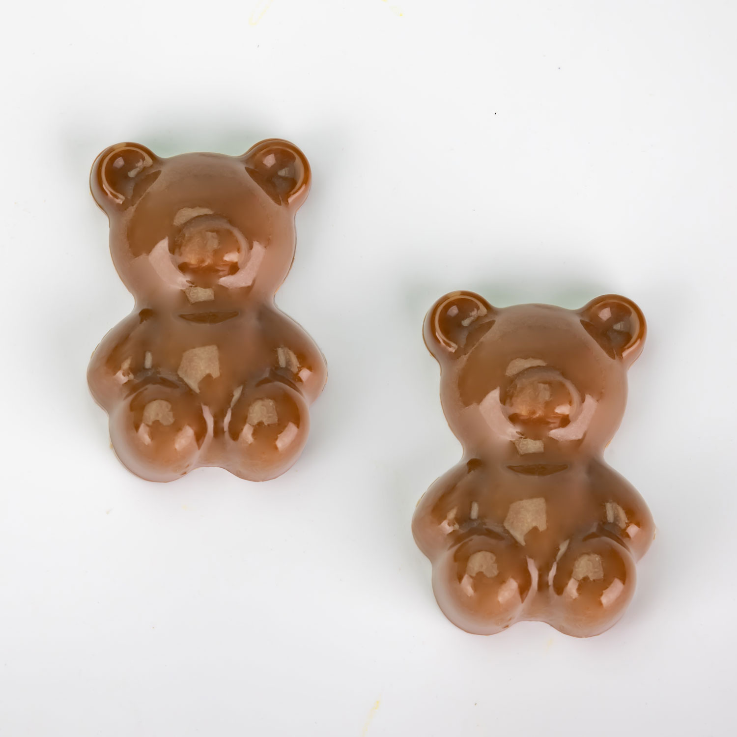 Martellato Bobo Pralinenform Teddybär aus Polycarbonat für Schokolade 20 Mulden