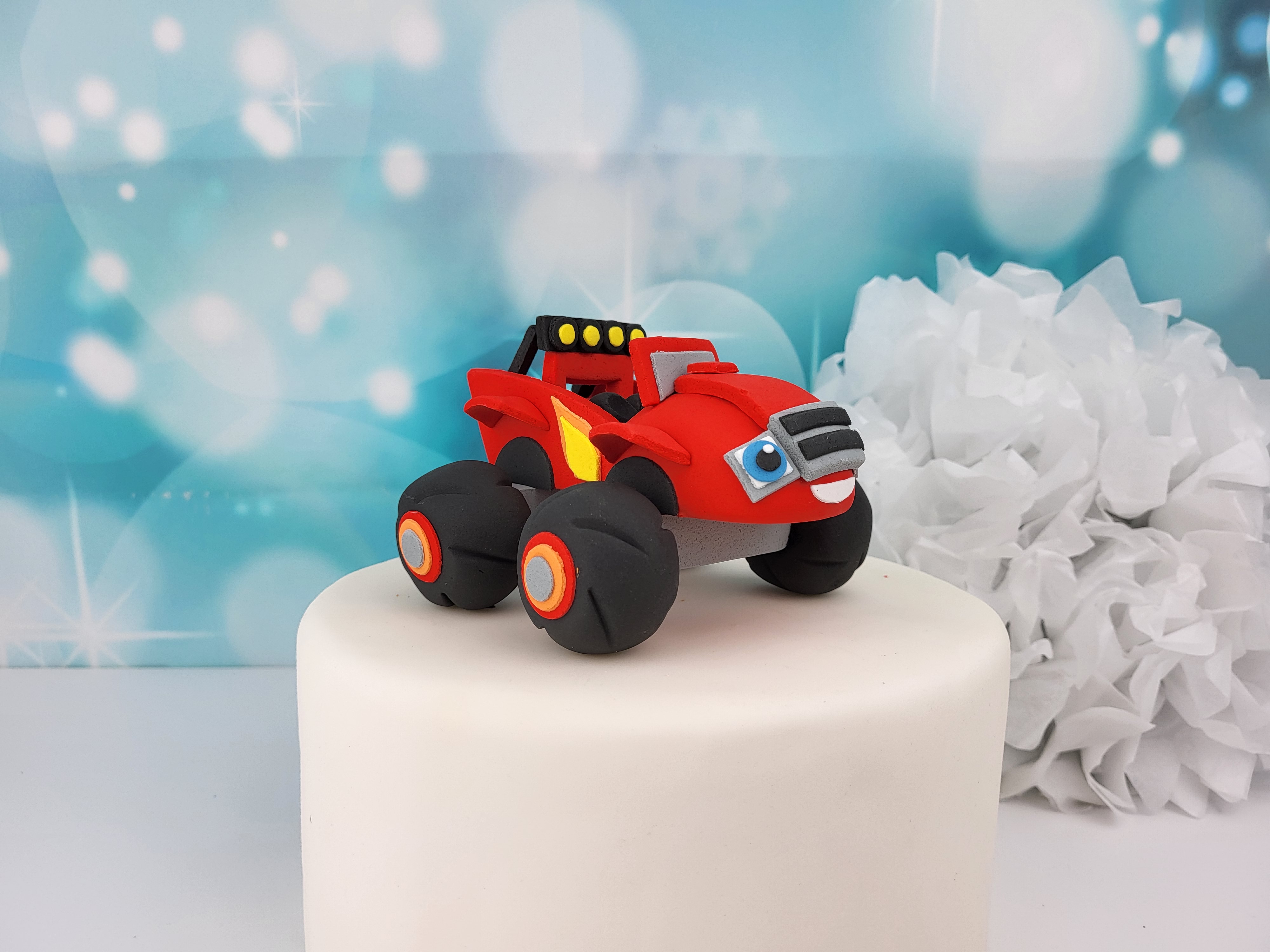 Tortenfigur Monster Truck Auto Quad XXL