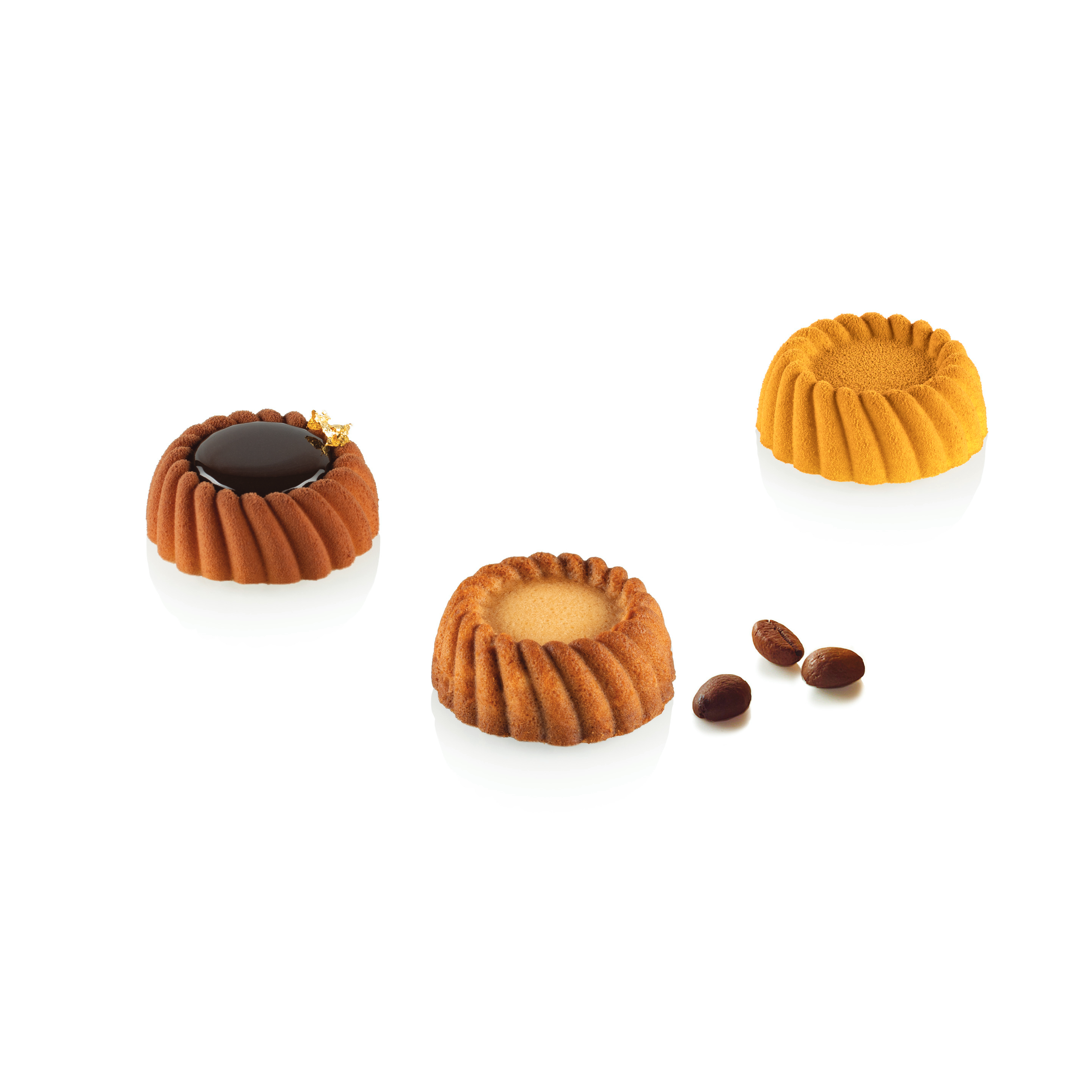 Silikonform TORTA XS 14 – für filigrane Mini-Desserts mit Wow-Effekt