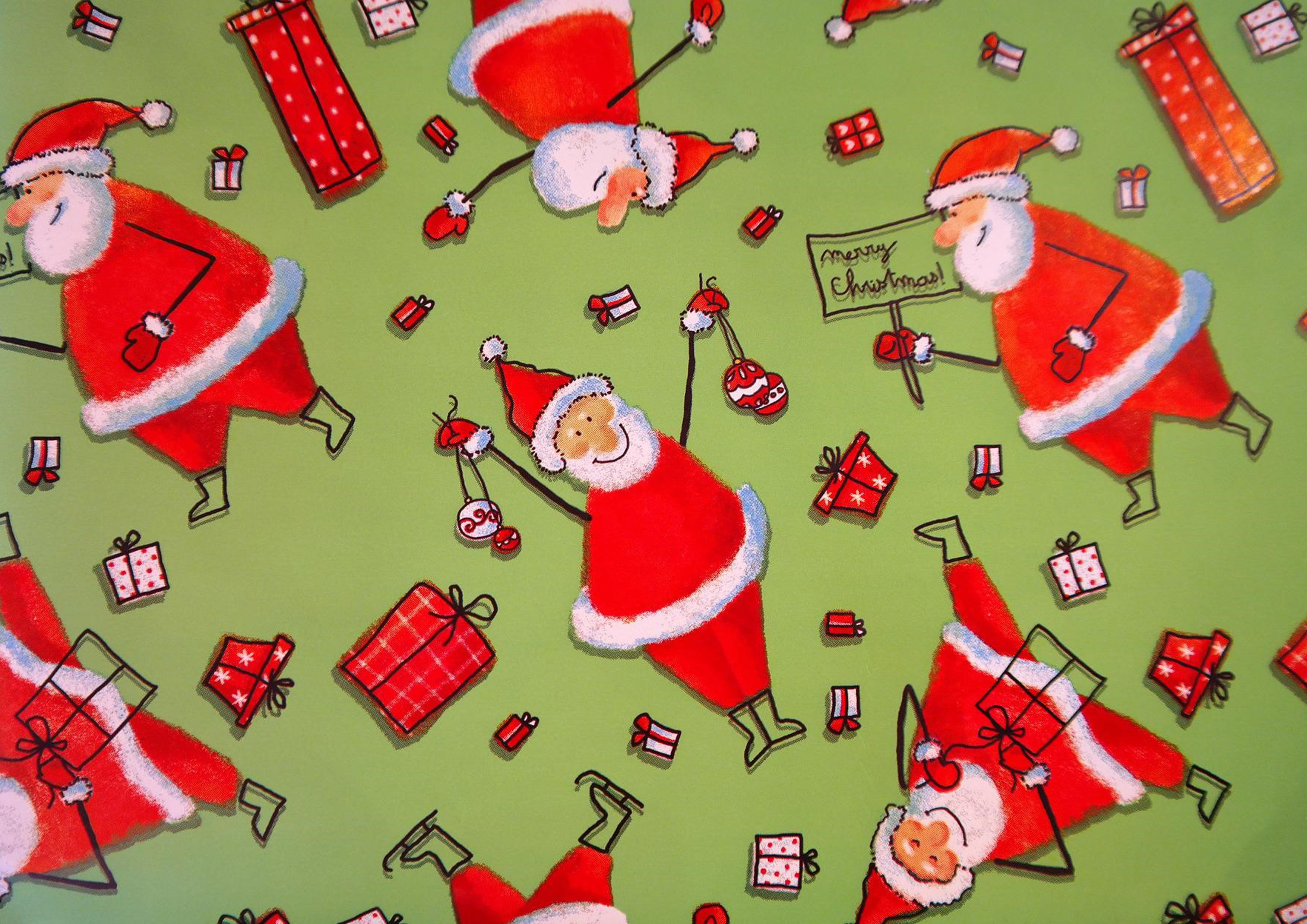 Deko Fondant Weihnachtsmann