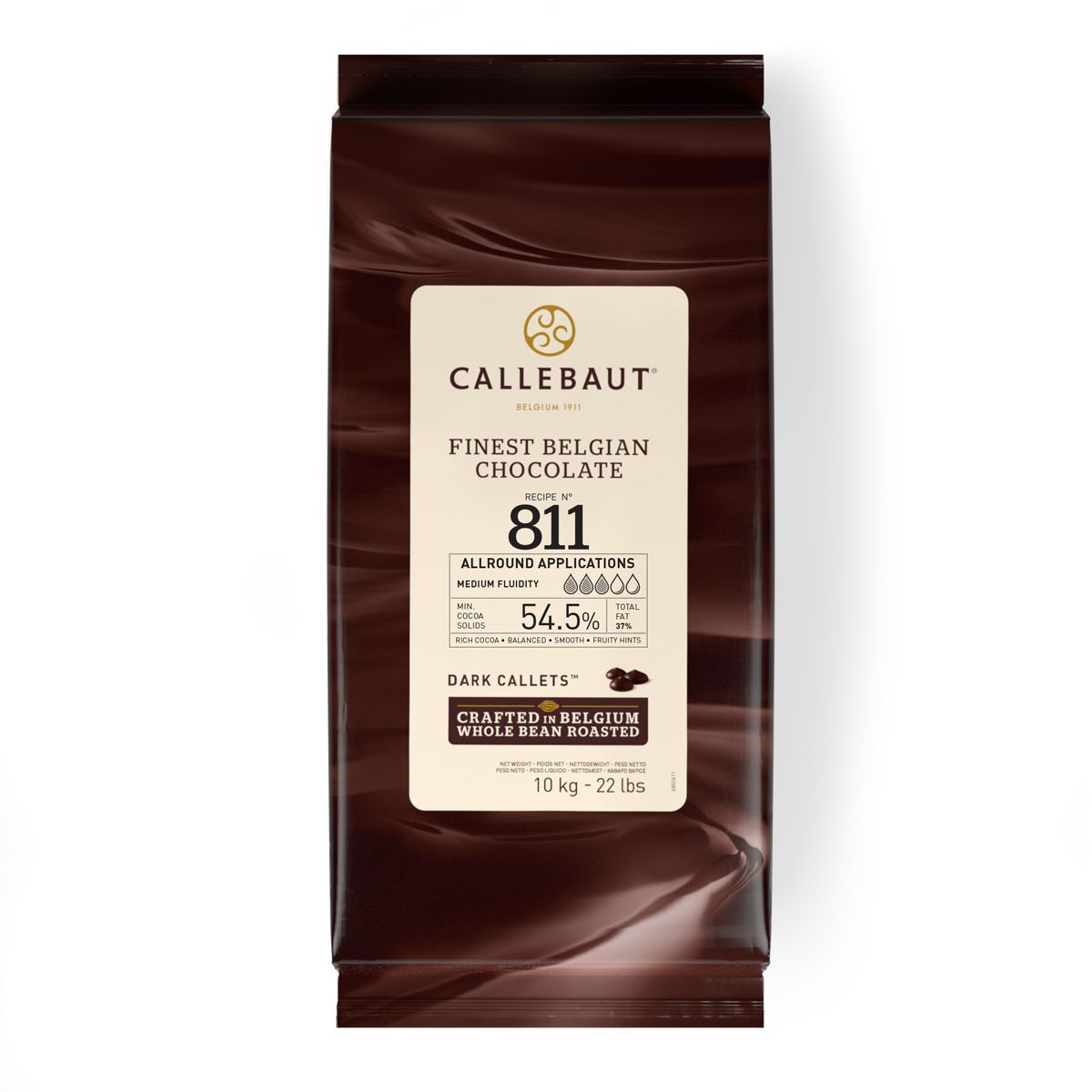  Callebaut Chocolate Callets -Dark- 10 kg 54,5%  dunkle Schokolade