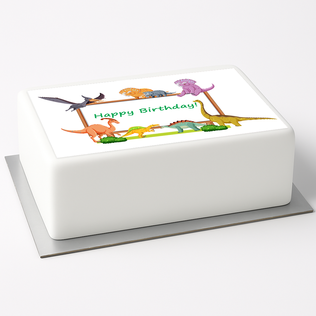 Tortenaufleger Dinosaurier 