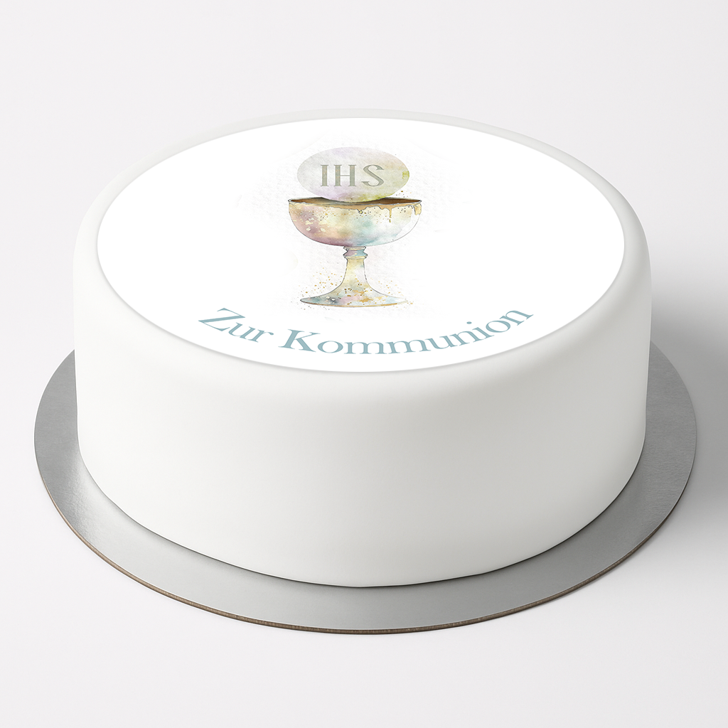 Tortenaufleger Erstkommunion  