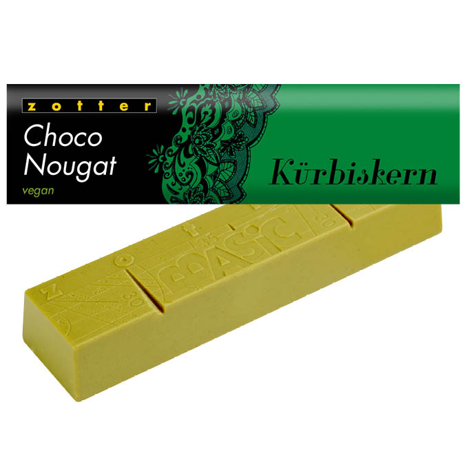Choco Nougat Kürbiskern | Zotter Schokolade | Bio & Vegan