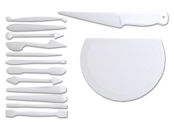 Modellierwerkzeug Set 15-teilig – für Marzipan, Fondant & Modelliermasse