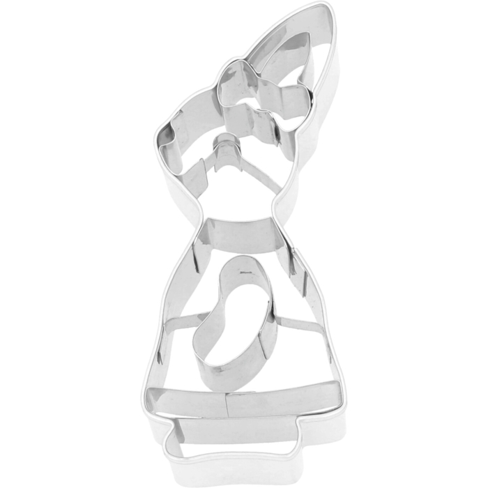 Ausstechform „Hase mit Kleid“ – 8 cm