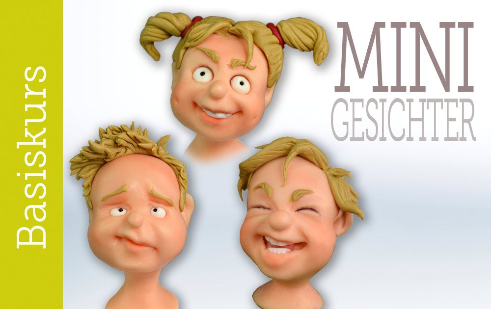 Basiskurs: Modellieren mit Fondant – Mini Gesichter