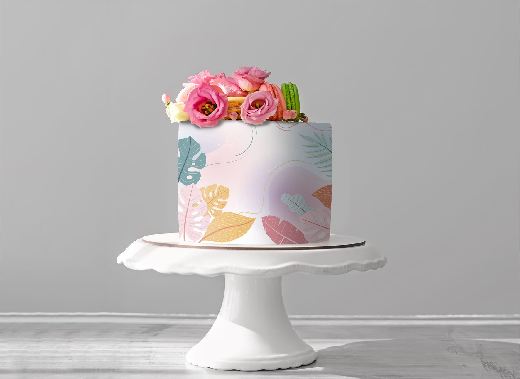 Deko Fondant Blätter