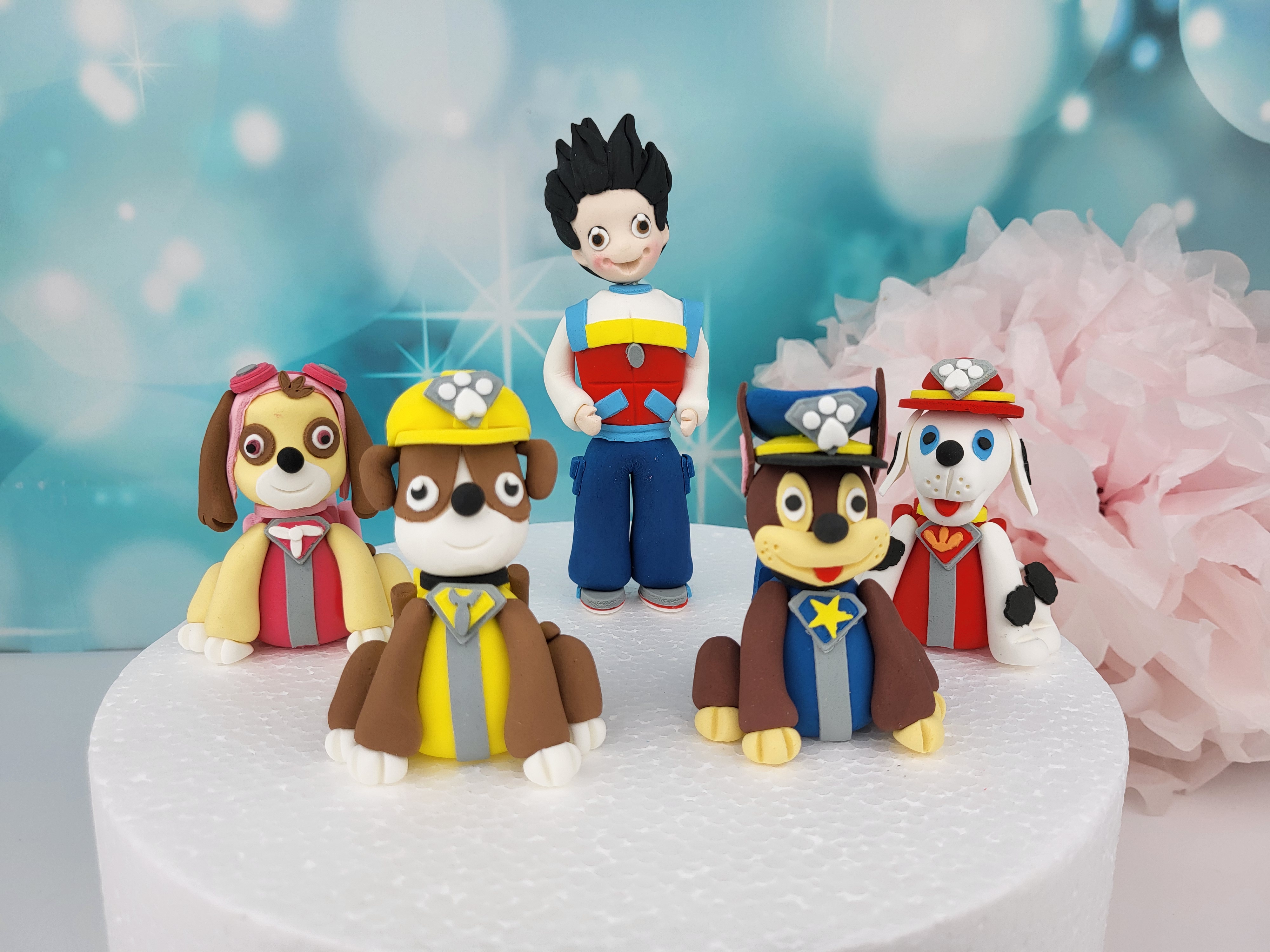 Tortenfiguren Set  Paw Patrol 