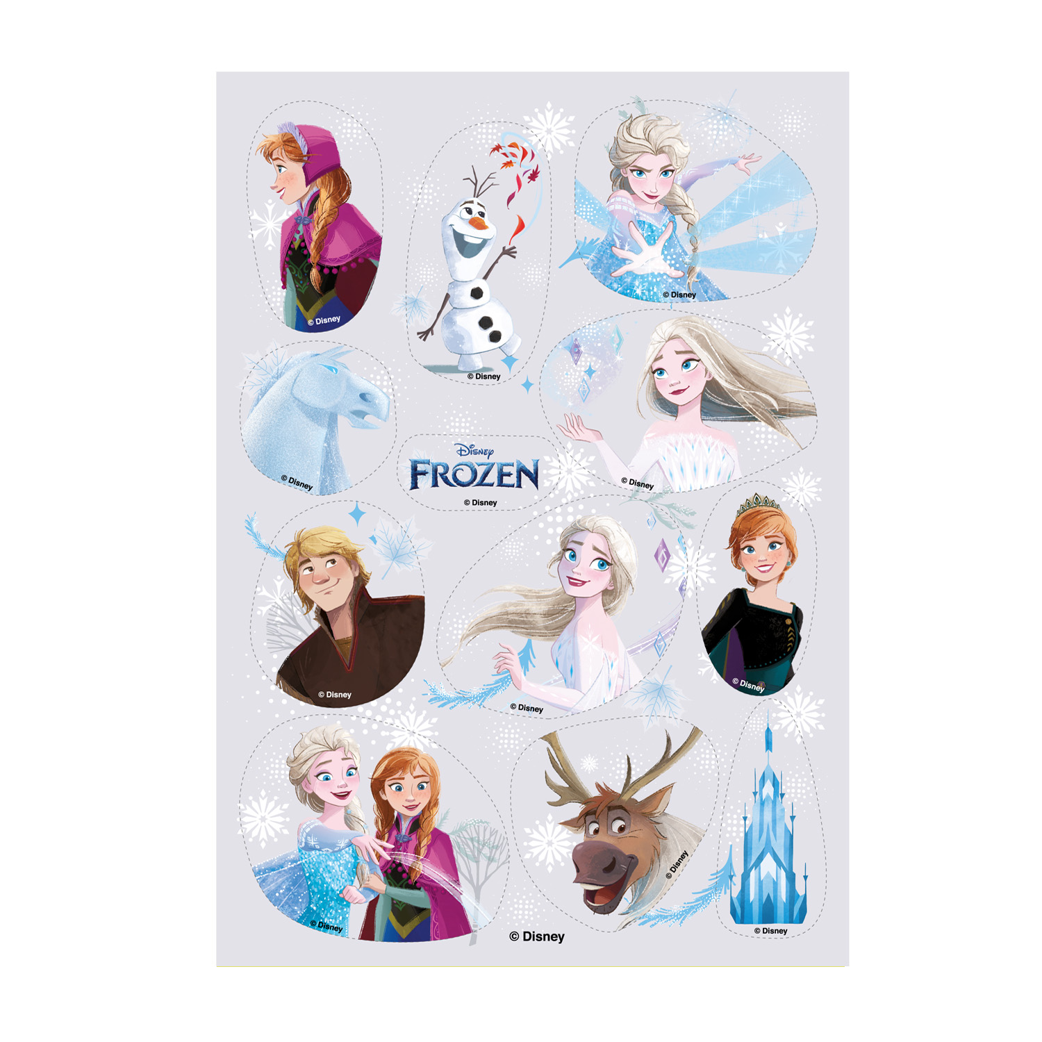 Muffinaufleger Elsa/Frozen