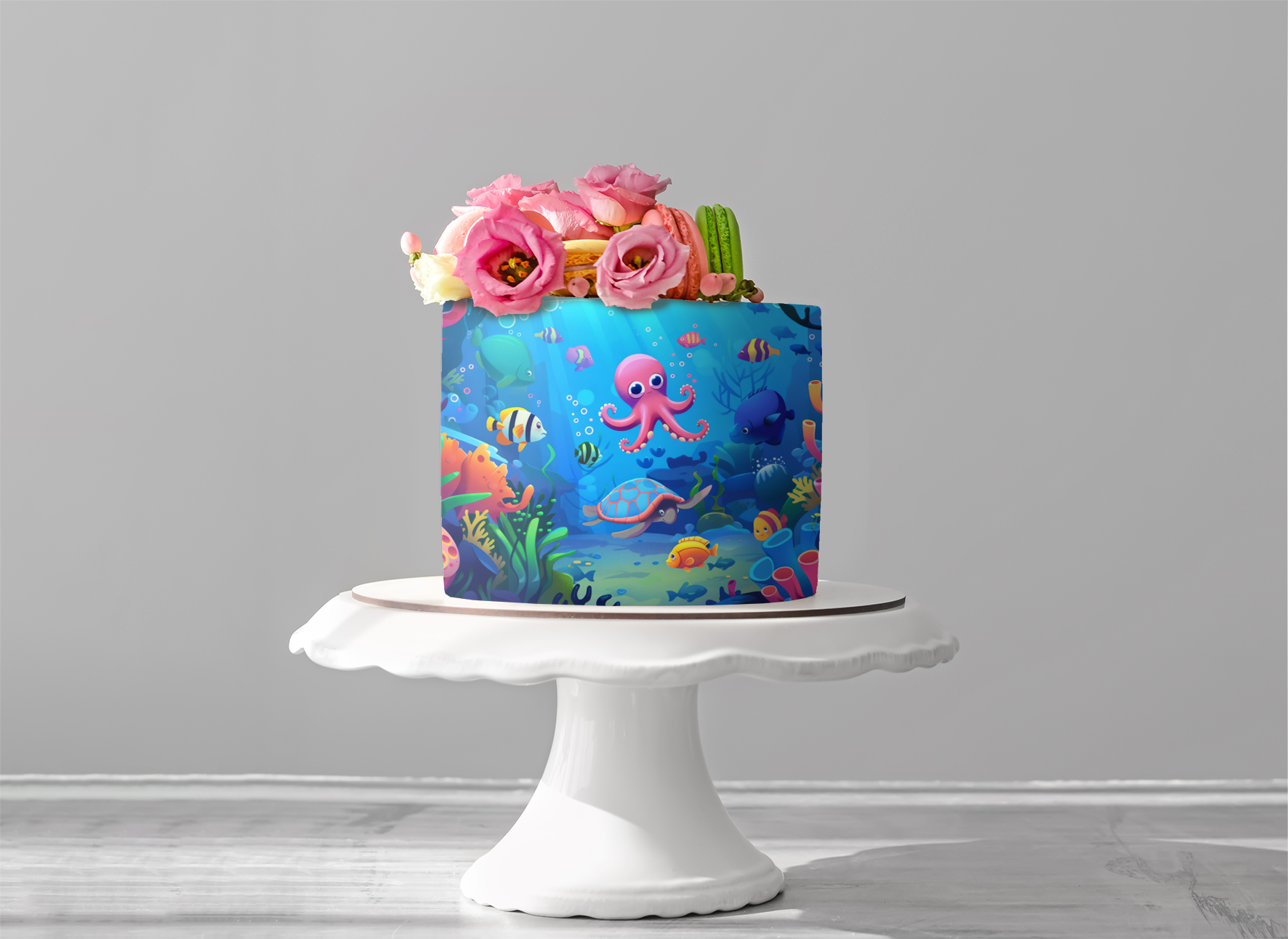 Deko Fondant Unterwasserwelt 